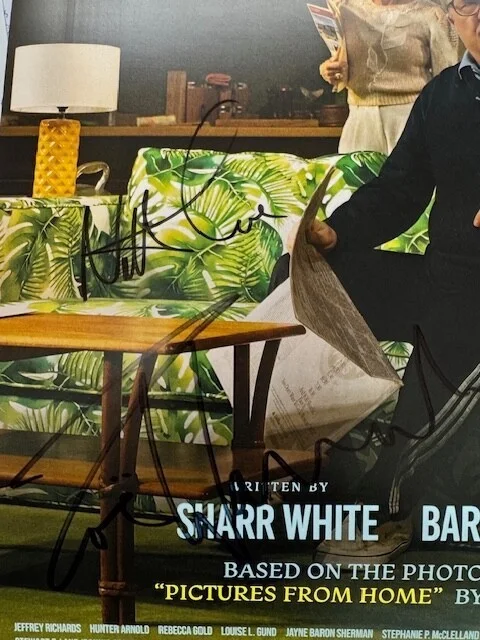 Pictures From Home Broadway Signed Windowcard -Nathan Lane, image 2