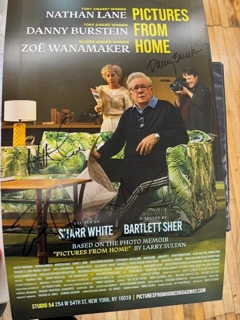 Pictures From Home Broadway Signed Windowcard -Nathan Lane, image 3