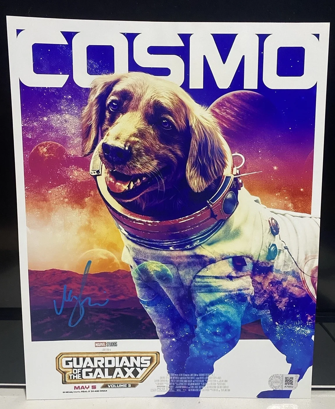 Maria Bakalova — Maria Bakalova Signed 11x14 Photo Cosmo Guardians Of The Galaxy Vol 3 (SWAU COA)