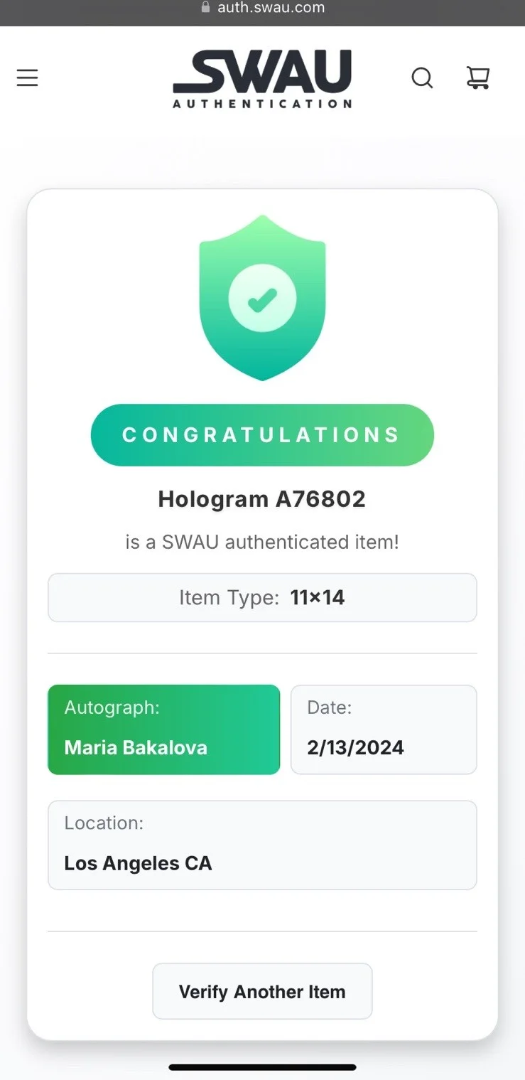 Maria Bakalova — Maria Bakalova Signed 11x14 Photo Cosmo Guardians Of The Galaxy Vol 3 (SWAU COA), изображение 4