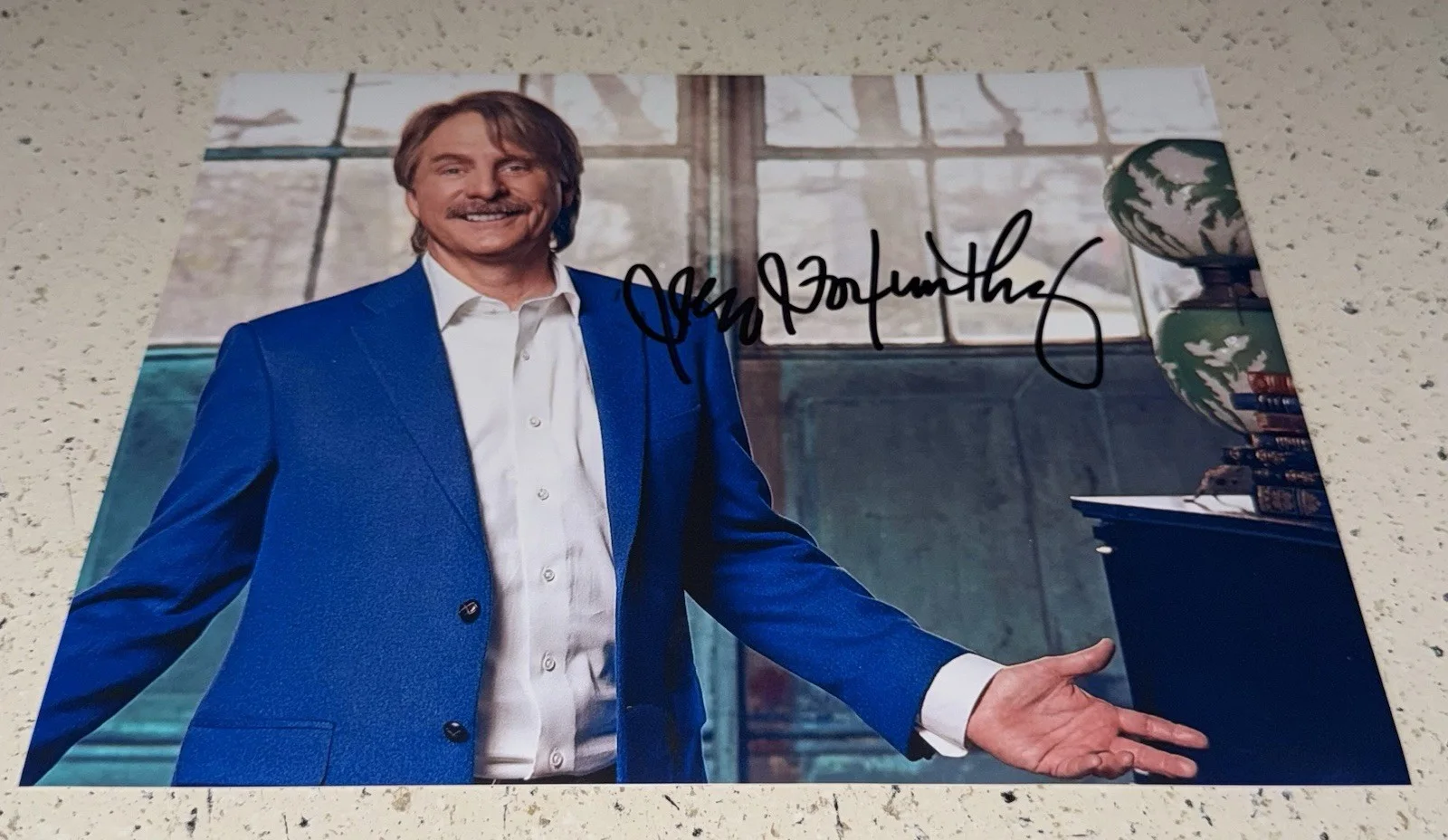 Jeff Foxworthy — JEFF FOXWORTHY SIGNED 8X10 PHOTO REDNECK BLUE COLLAR COMEDY FUNNY AUTOGRAPH