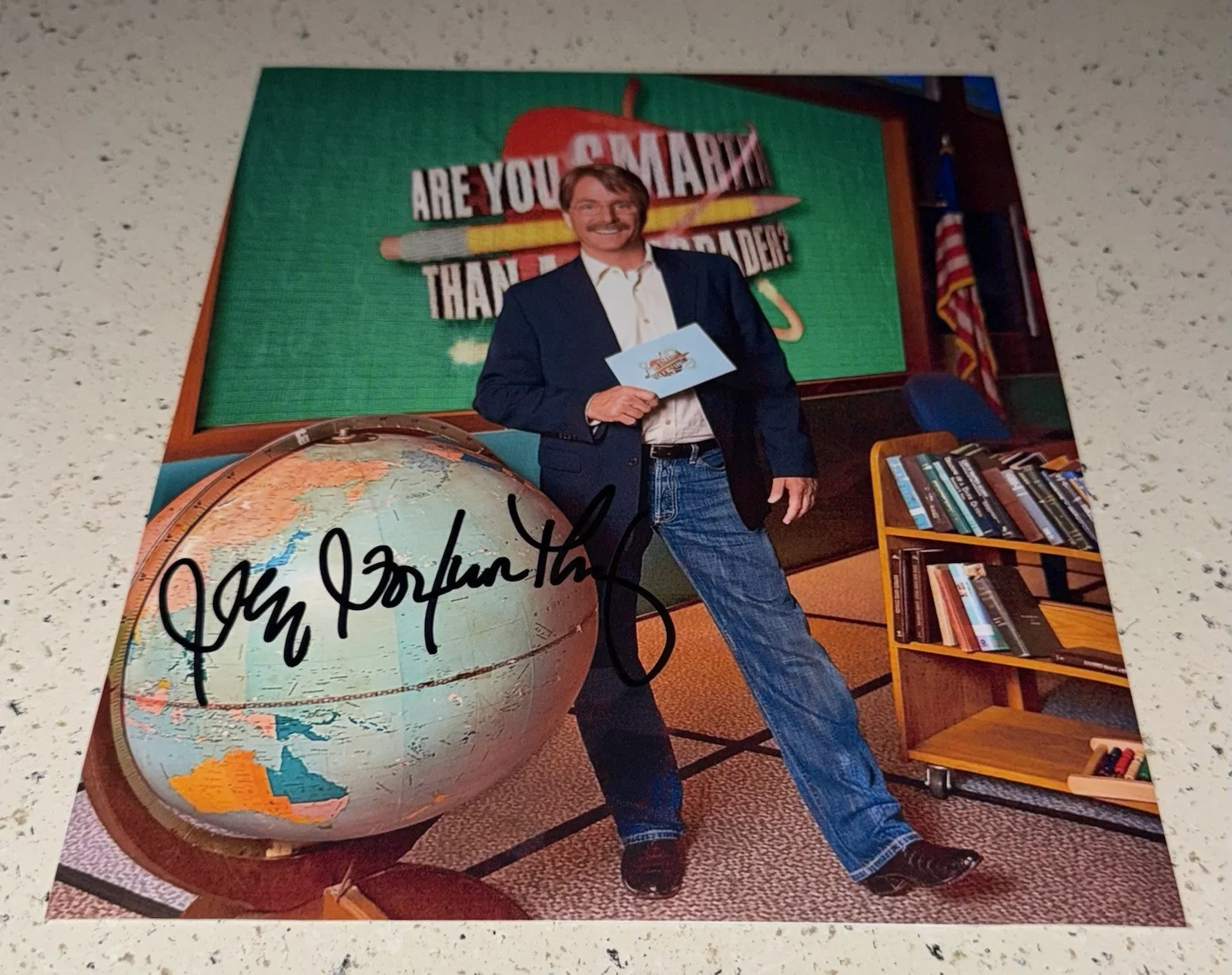 Jeff Foxworthy — JEFF FOXWORTHY SIGNED 8X10 PHOTO REDNECK BLUE COLLAR COMEDY FUNNY AUTOGRAPH