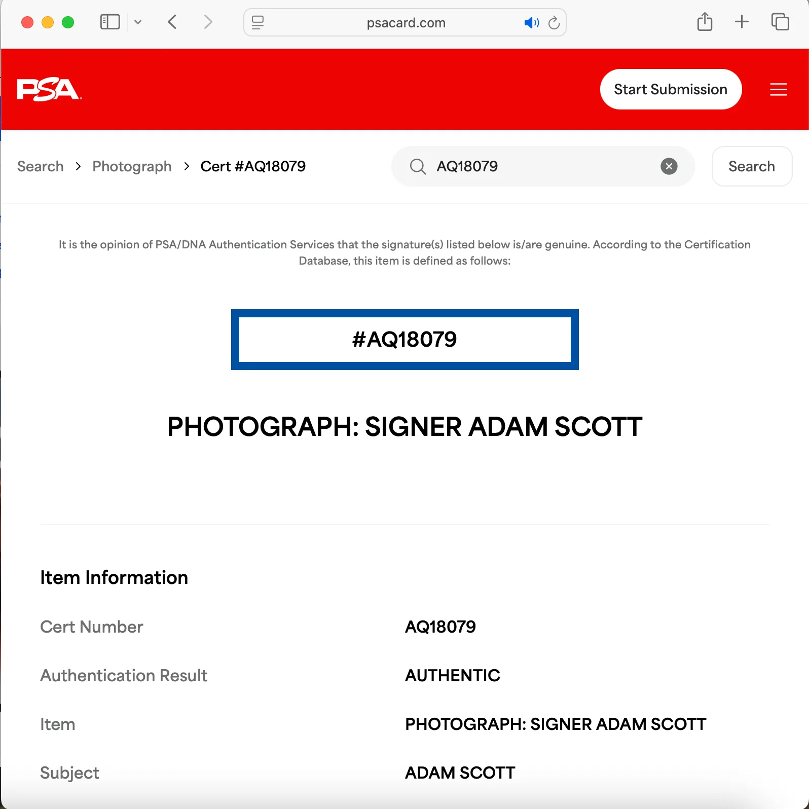 Adam Scott — ADAM SCOTT SIGNED 8x10 PHOTO PSA DNA AUTOGRAPH SEVERANCE AQ18079, изображение 3