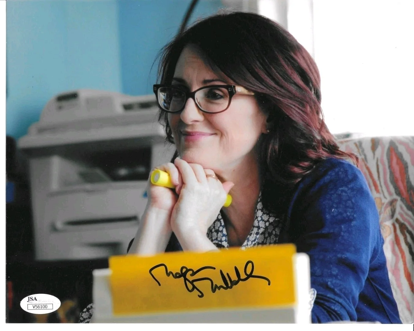 Megan Mullally — Megan Mullally Autographed 8x10 Photo JSA Authentication Parks & Recreation