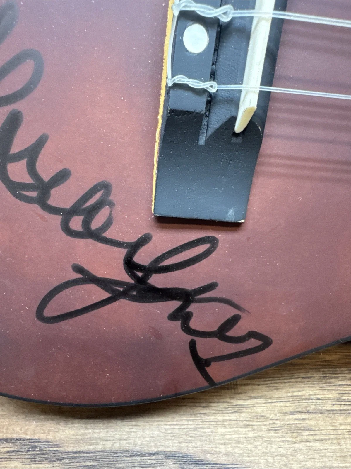 ALISON KRAUSS Signed Autograph Played Johnson Ukulele Bluegrass Singer Goddess, image 4