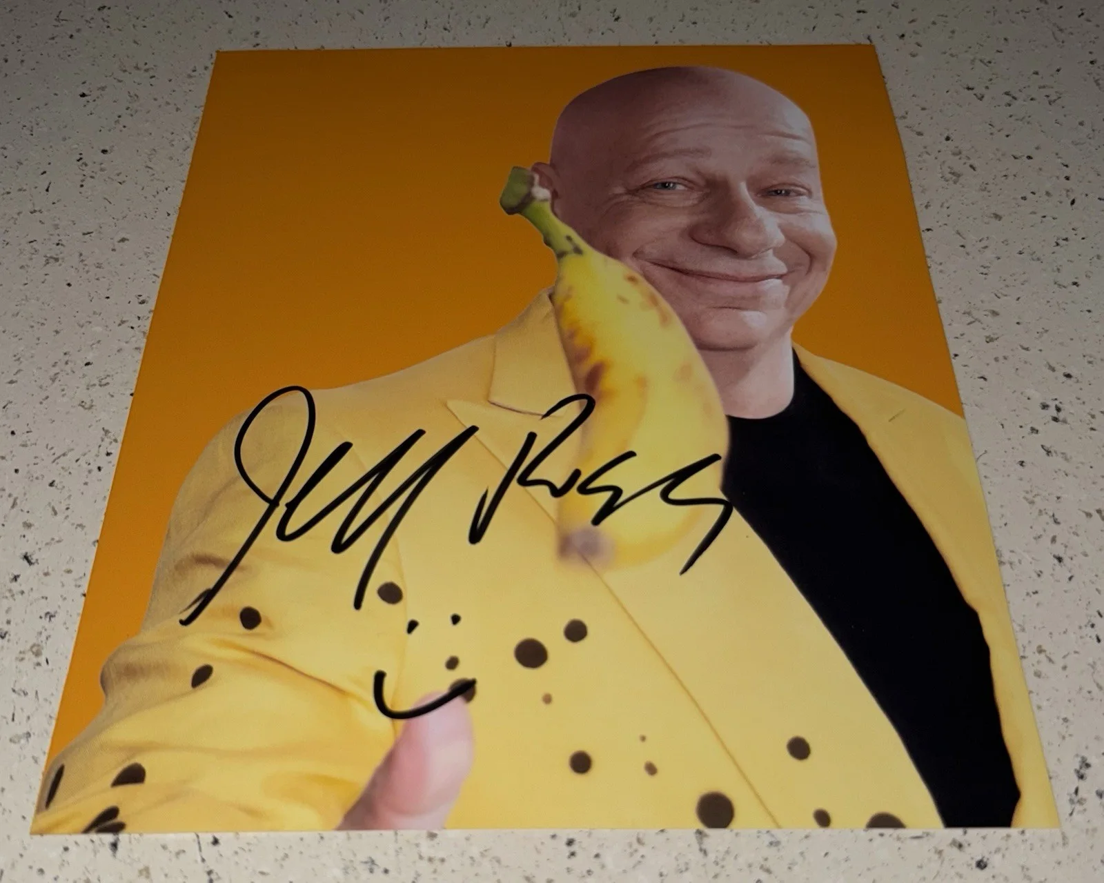 Jeff Ross — JEFF ROSS SIGNED 8X10 PHOTO FUNNY COMEDIAN ROASTMASTER GENERAL COMEDY AUTOGRAPH, изображение 2