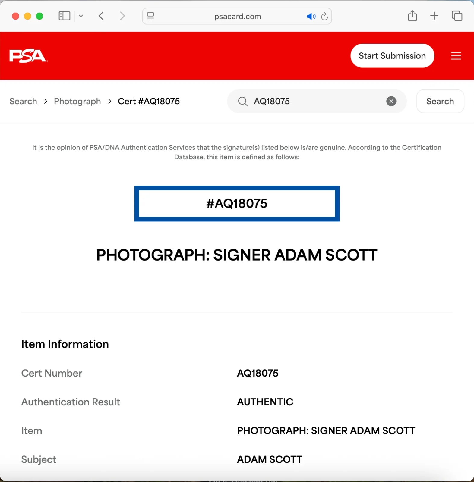 Adam Scott — ADAM SCOTT SIGNED 8x10 PHOTO PSA DNA AUTOGRAPH SEVERANCE AQ18075, изображение 3