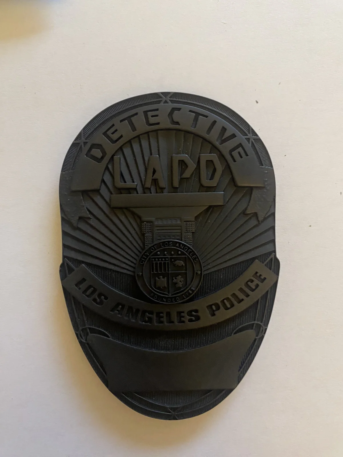 V1 Bladerunner Detective 2049 Resin Raw Cast Badge Fanmade Replica, изображение 3