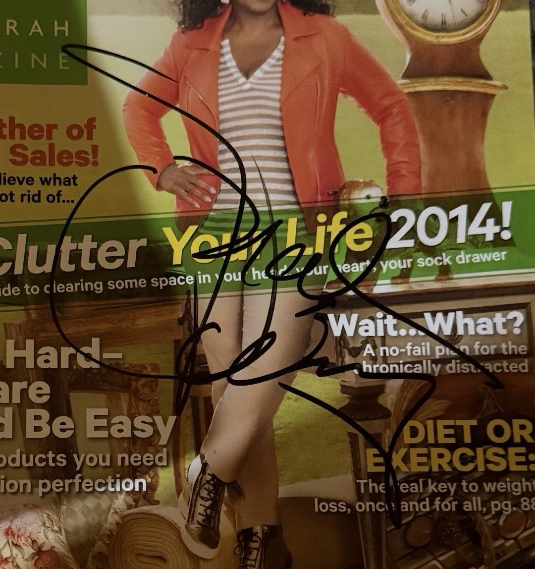 Oprah Winfrey — Signed Oprah Winfrey Autographed Oprah Magazine, image 2