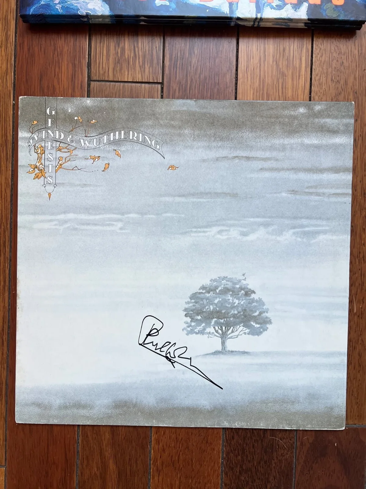 Phil Collins Genesis Wind and Wuthering Autographed Signed Vinyl Record w/ACOA, image 4