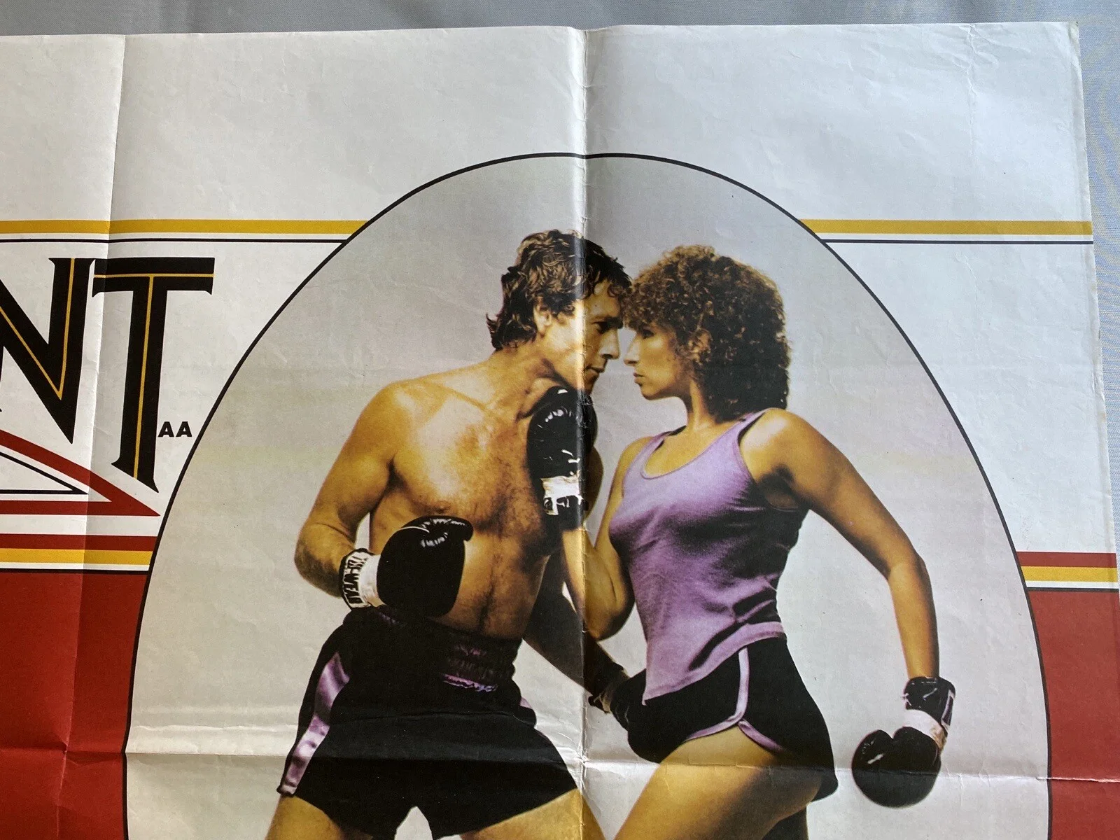 THE MAIN EVENT - UK QUAD (30"x 40") ORIGINAL VINTAGE CINEMA POSTER 1979, изображение 3