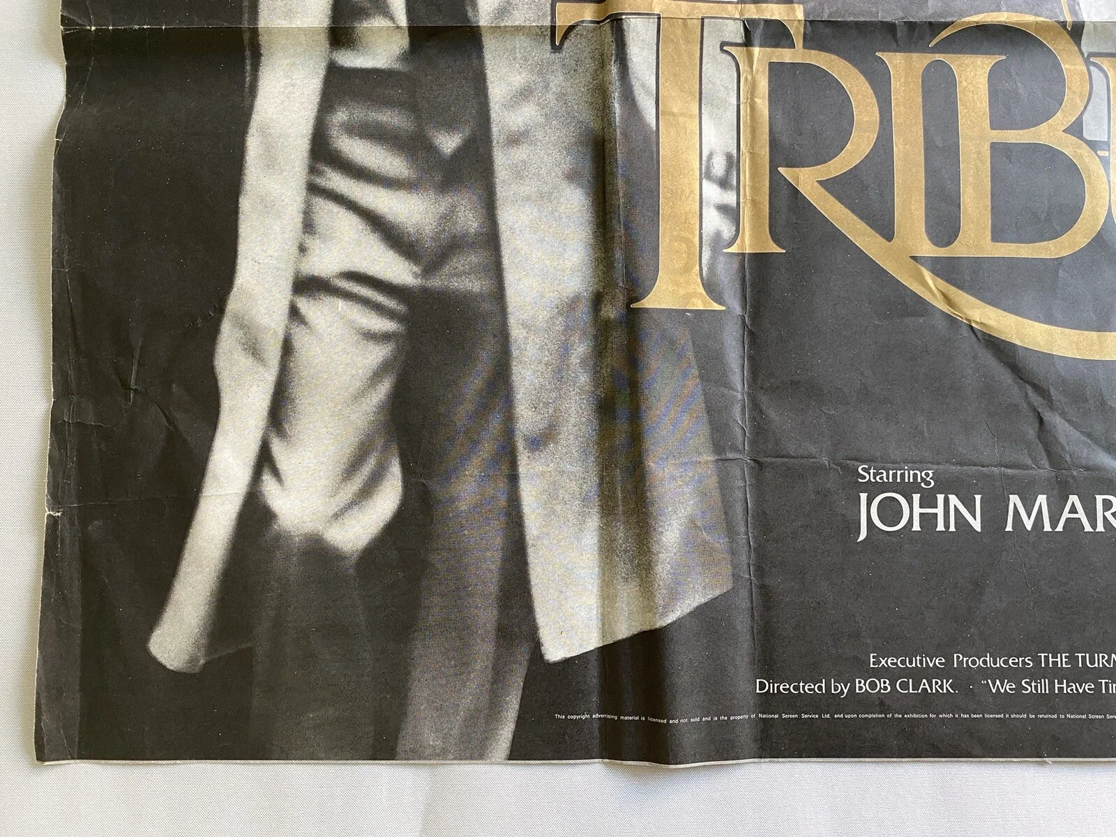 TRIBUTE - UK QUAD (30"x 40") ORIGINAL VINTAGE CINEMA POSTER 1980, изображение 2