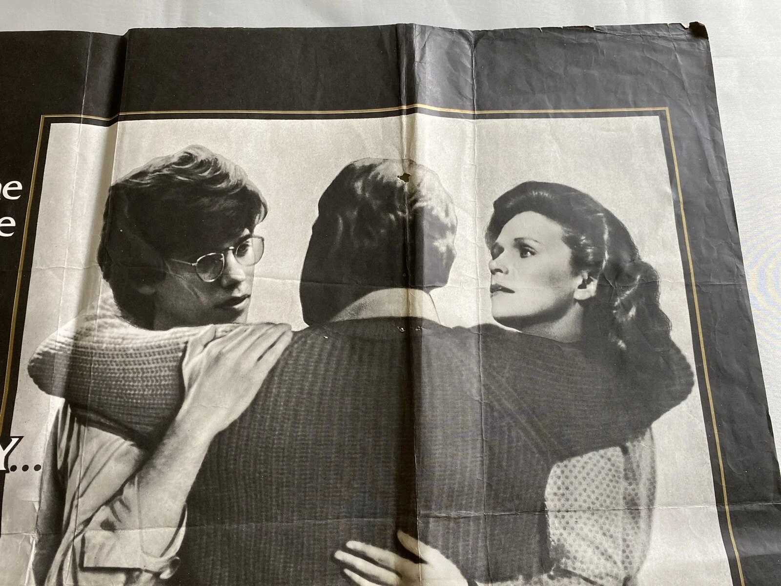 TRIBUTE - UK QUAD (30"x 40") ORIGINAL VINTAGE CINEMA POSTER 1980, изображение 4