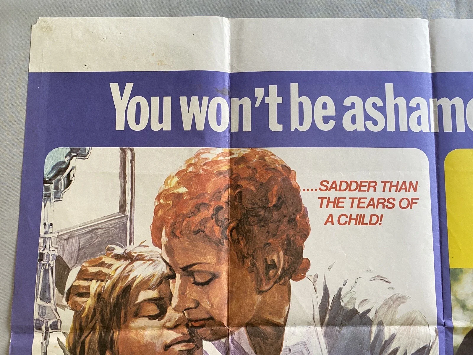 LAST MOMENTS / LAST FEELINGS - UK QUAD (30"x 40") ORIGINAL VINTAGE CINEMA POSTER, изображение 2