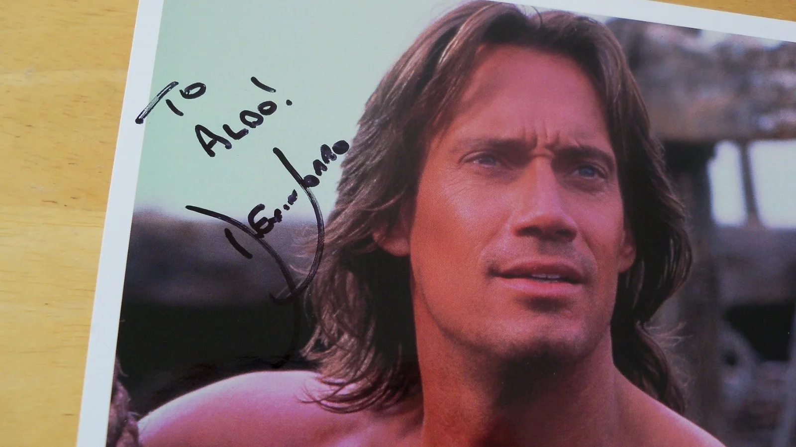 kevin sorbo — Kevin Sorbo signed autographed photo Hercules, image 2