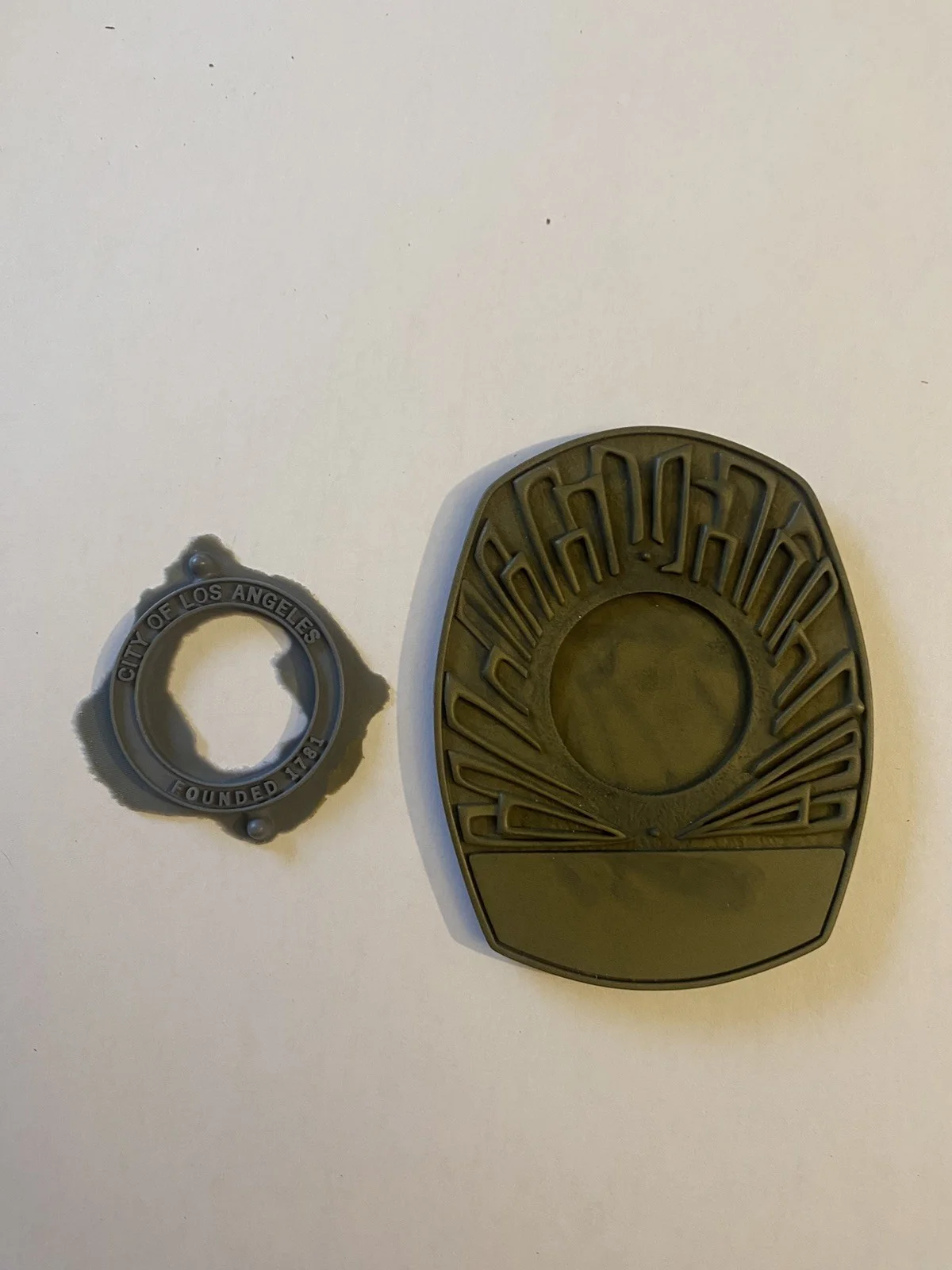 Bladerunner Resin Raw Cast Badge Fanmade Replica, image 5