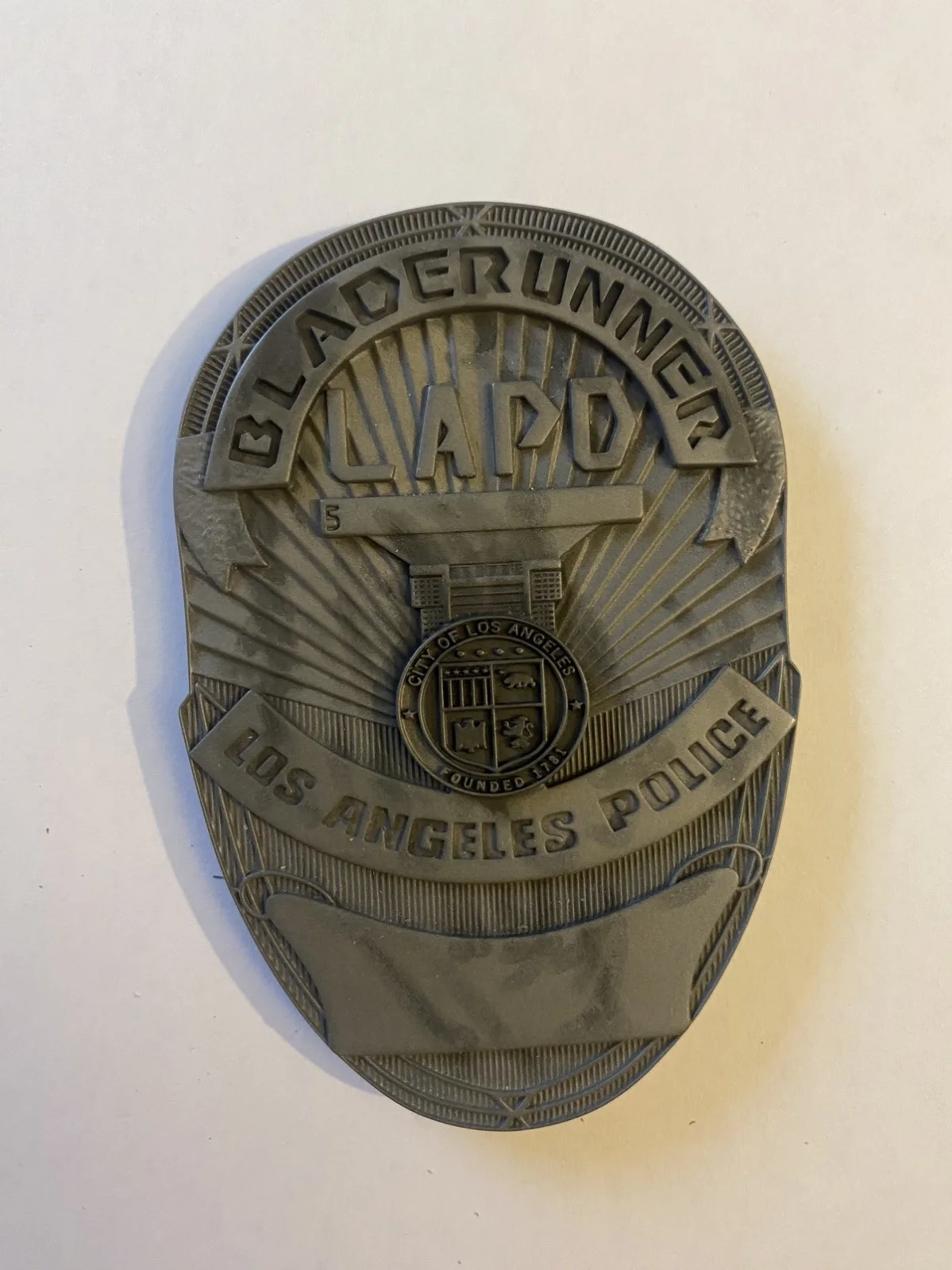 Bladerunner 2049 Resin Raw Cast Badge Fanmade Replica, image 3