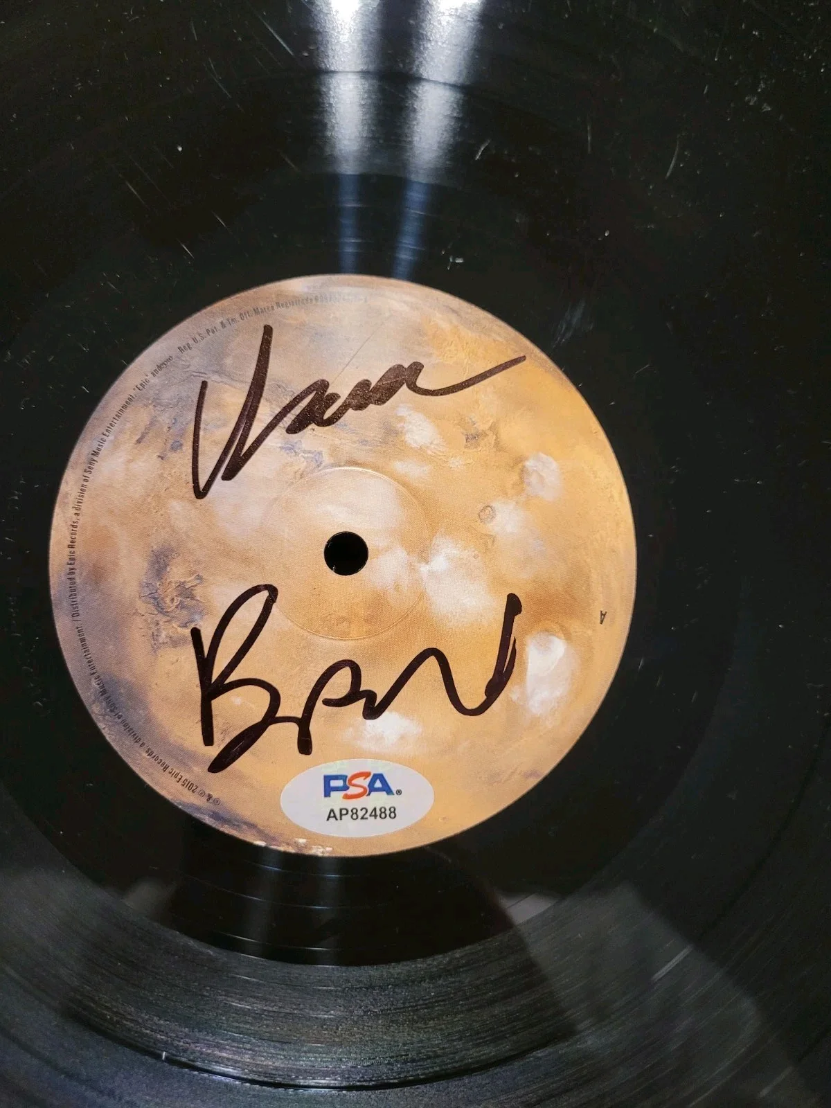 Isaac Brock Modest Mouse Signed autograph Lp Vinyl PSA COA Good News Float On, изображение 3