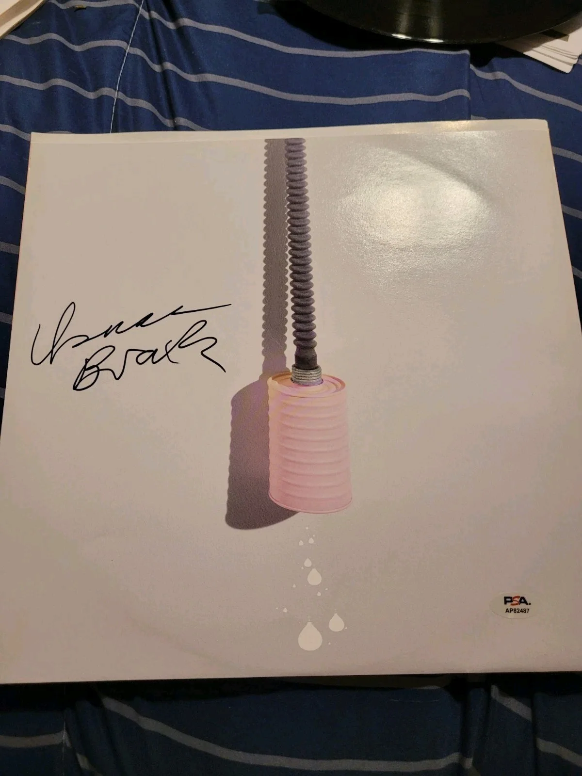 Isaac Brock Modest Mouse Signed autograph Lp Insert PSA COA Good News Float On, image 2