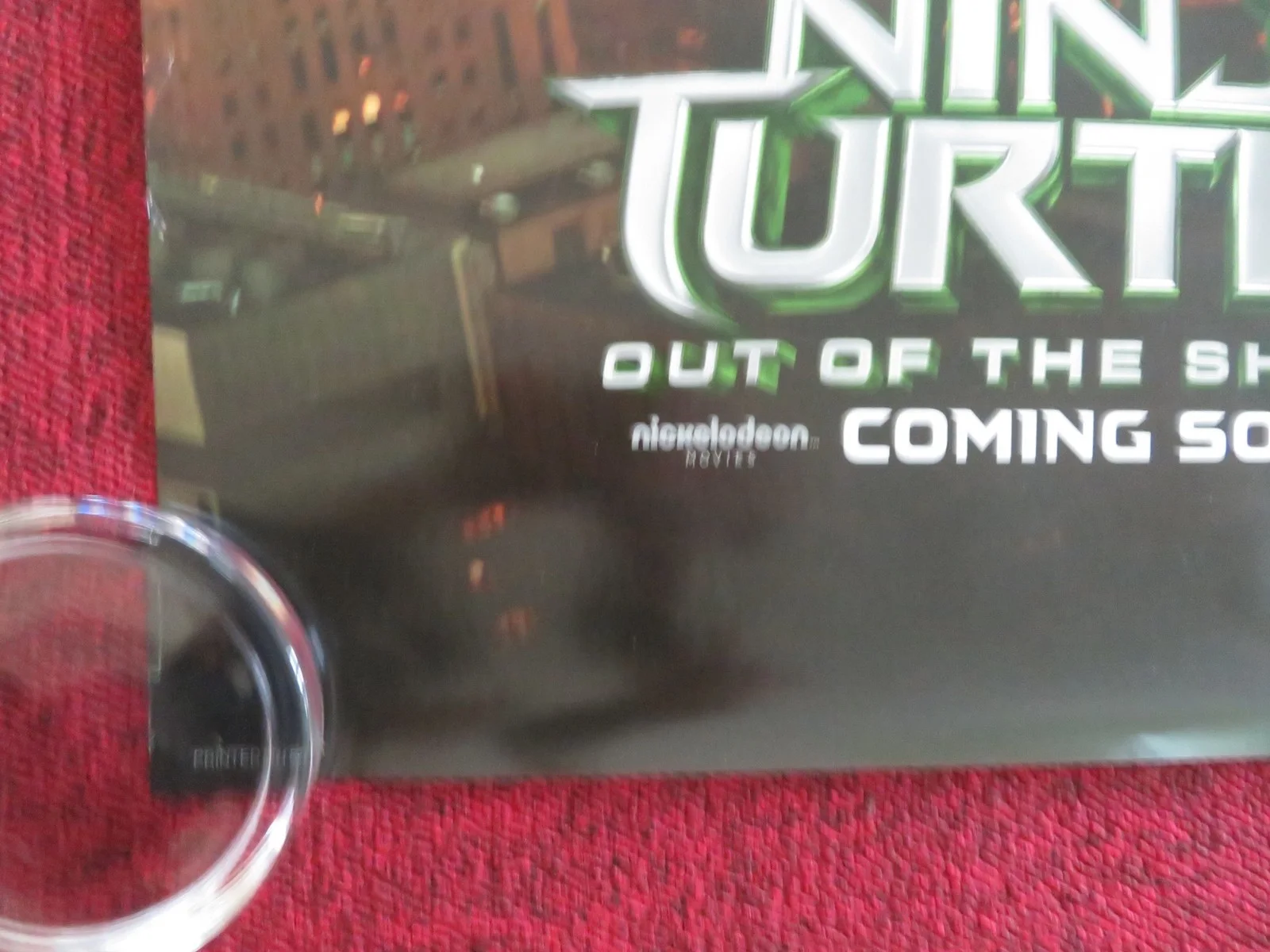 TEENAGE MUTANT NINJA TURTLES: OUT OF THE SHADOWS - B US ONE SHEET ROLLED POSTER, изображение 4