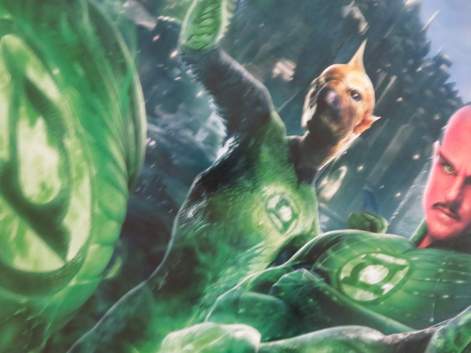 GREEN LANTERN - B US ONE SHEET ROLLED POSTER DC RYAN REYNOLDS BLAKE LIVELY 2011, image 2