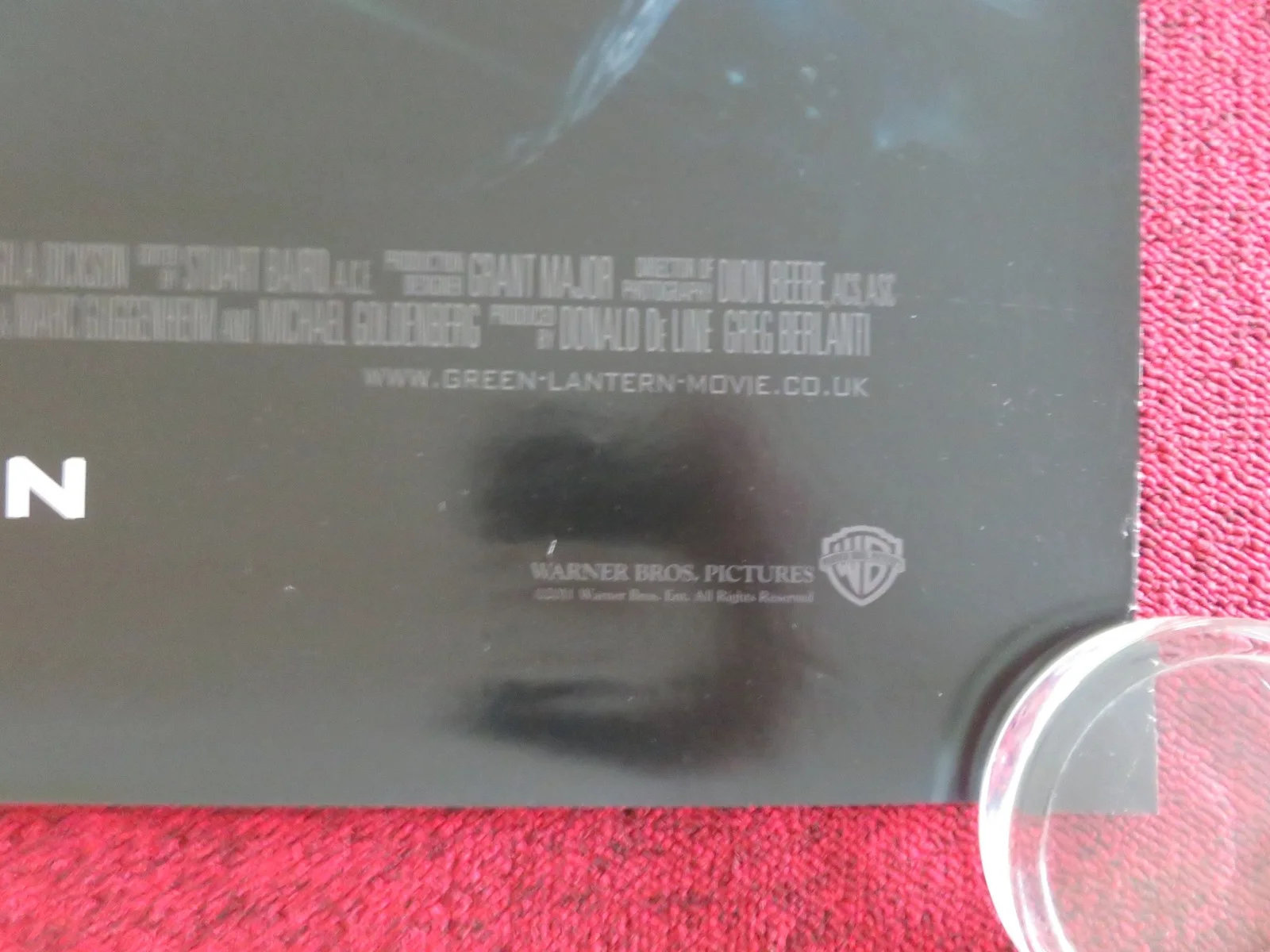 GREEN LANTERN - B US ONE SHEET ROLLED POSTER DC RYAN REYNOLDS BLAKE LIVELY 2011, image 5