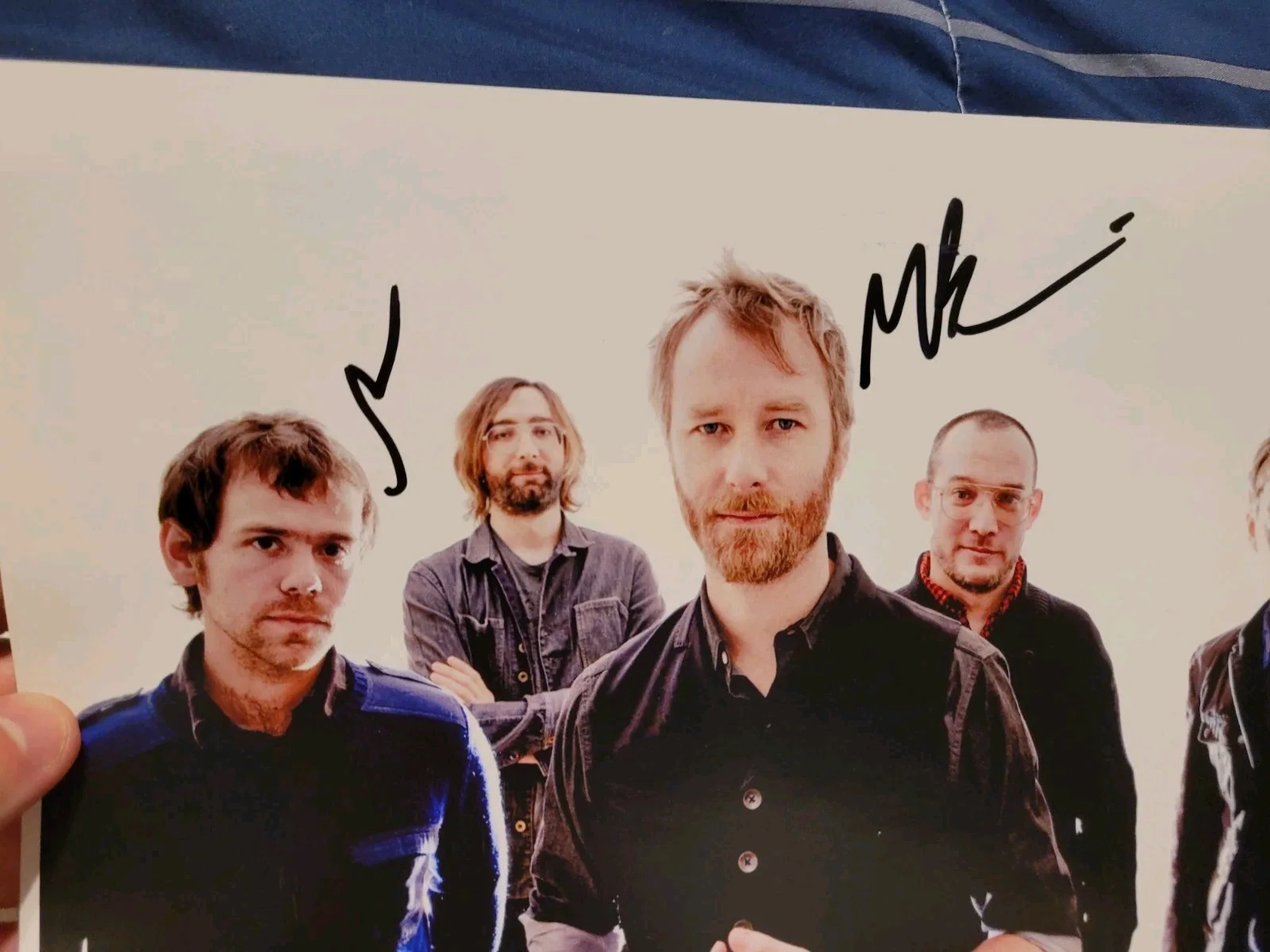 Matt Berninger The National Band Signed autograph 8x10 PSA COA Aaron Dessner, изображение 2