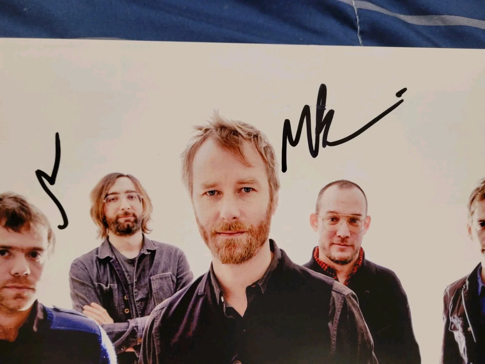 Matt Berninger The National Band Signed autograph 8x10 PSA COA Aaron Dessner, изображение 3