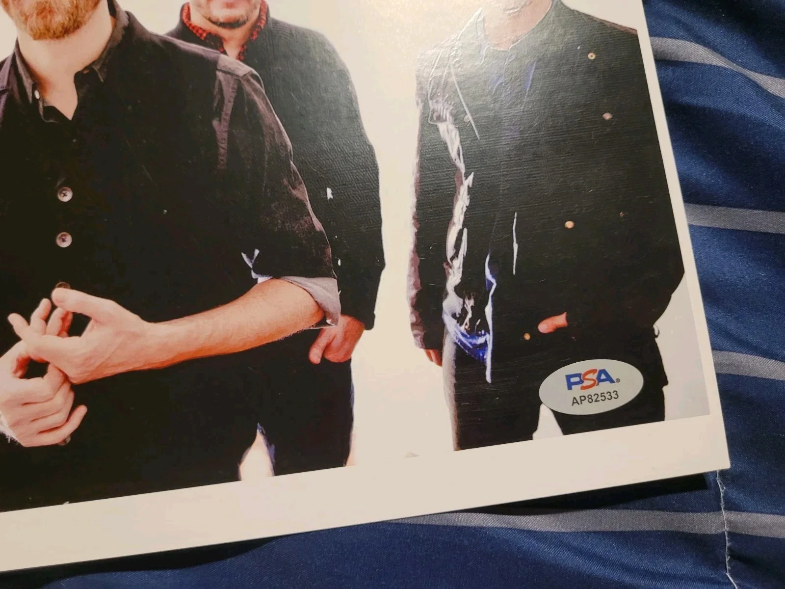 Matt Berninger The National Band Signed autograph 8x10 PSA COA Aaron Dessner, изображение 5