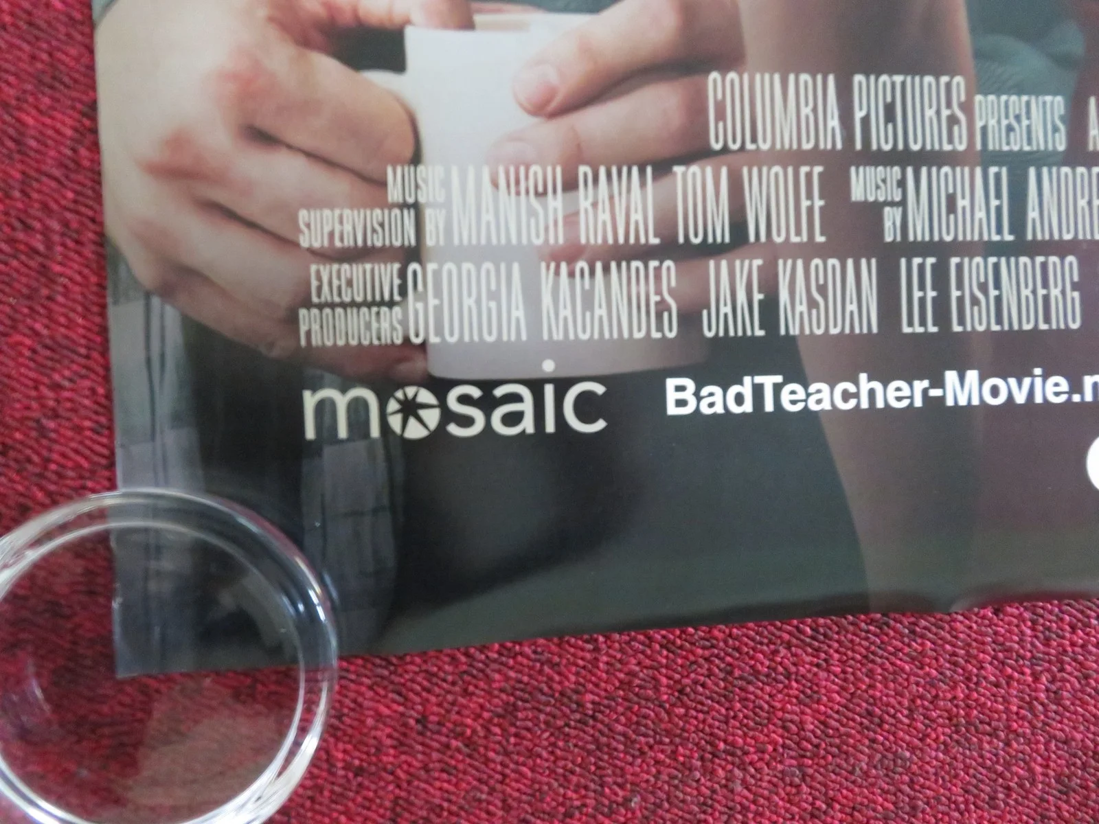 BAD TEACHER US ONE SHEET ROLLED POSTER CAMERON DIAZ JUSTIN TIMBERLAKE 2011, изображение 4
