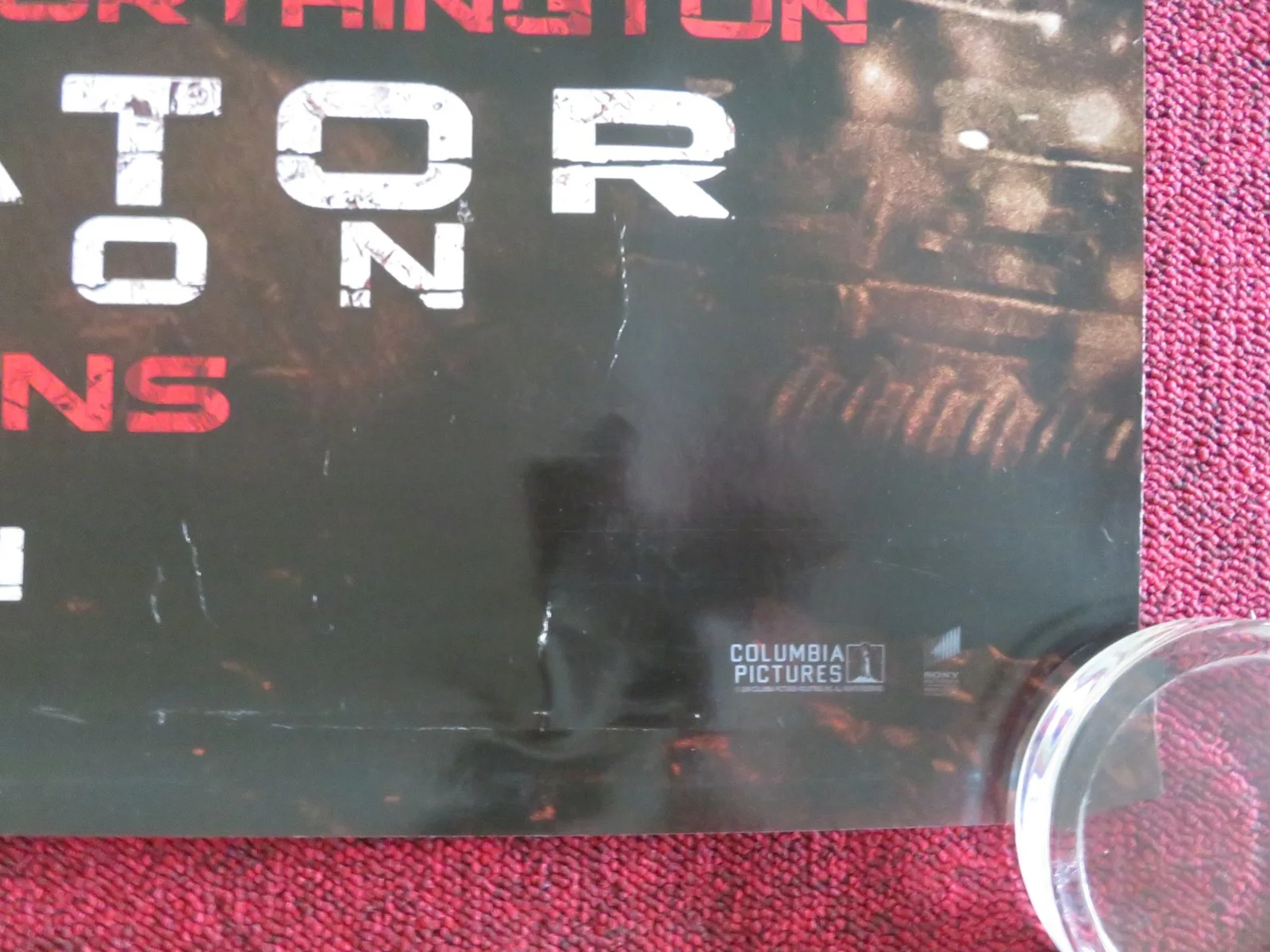TERMINATOR SALVATION US ONE SHEET ROLLED POSTER CHRISTIAN BALE WORTHINGTON 2009, image 5