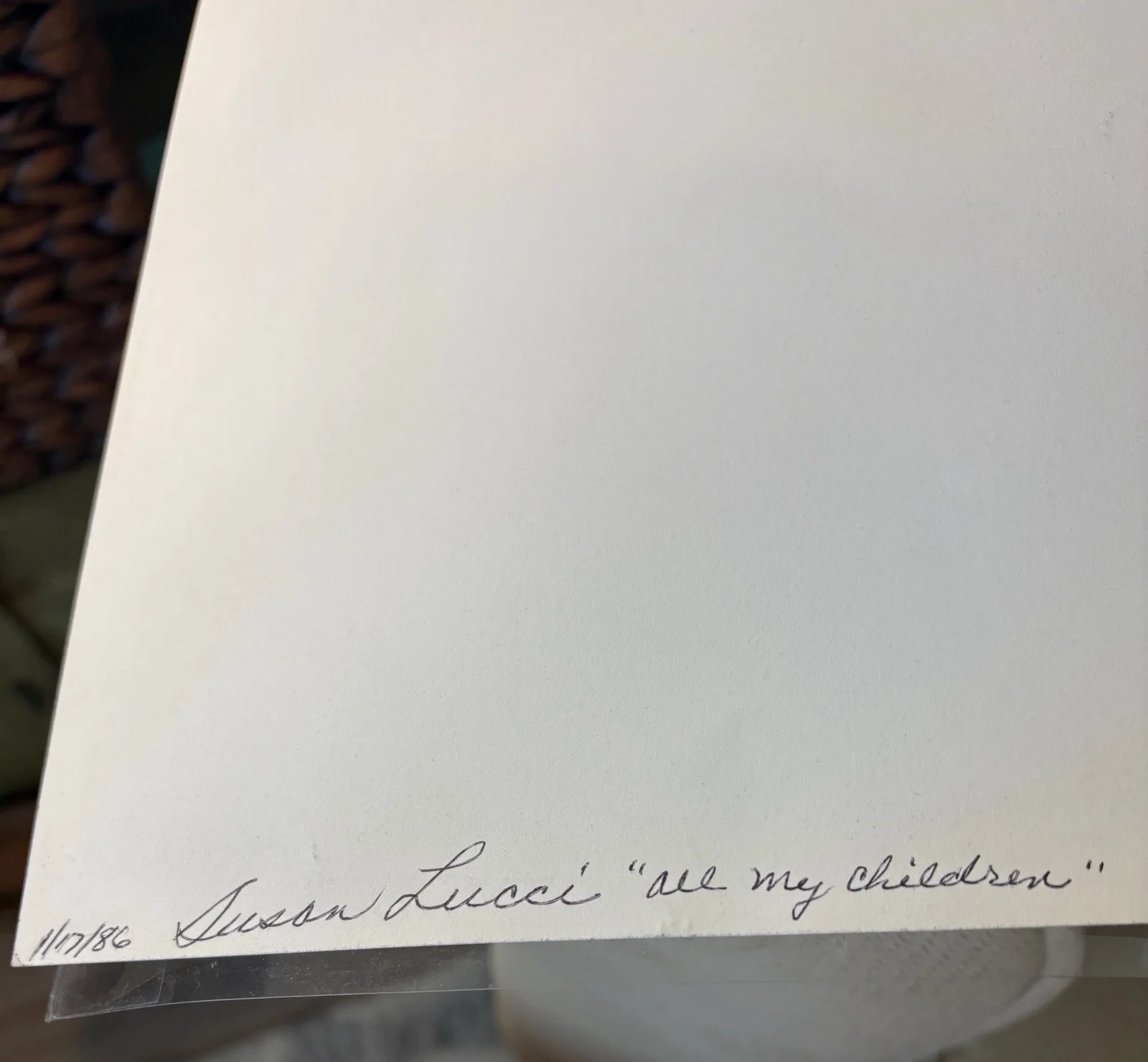Susan Lucci — 2 Autographed Susan Lucci 8x10 Photographs, Late 1980’s All My Children Soap, изображение 5