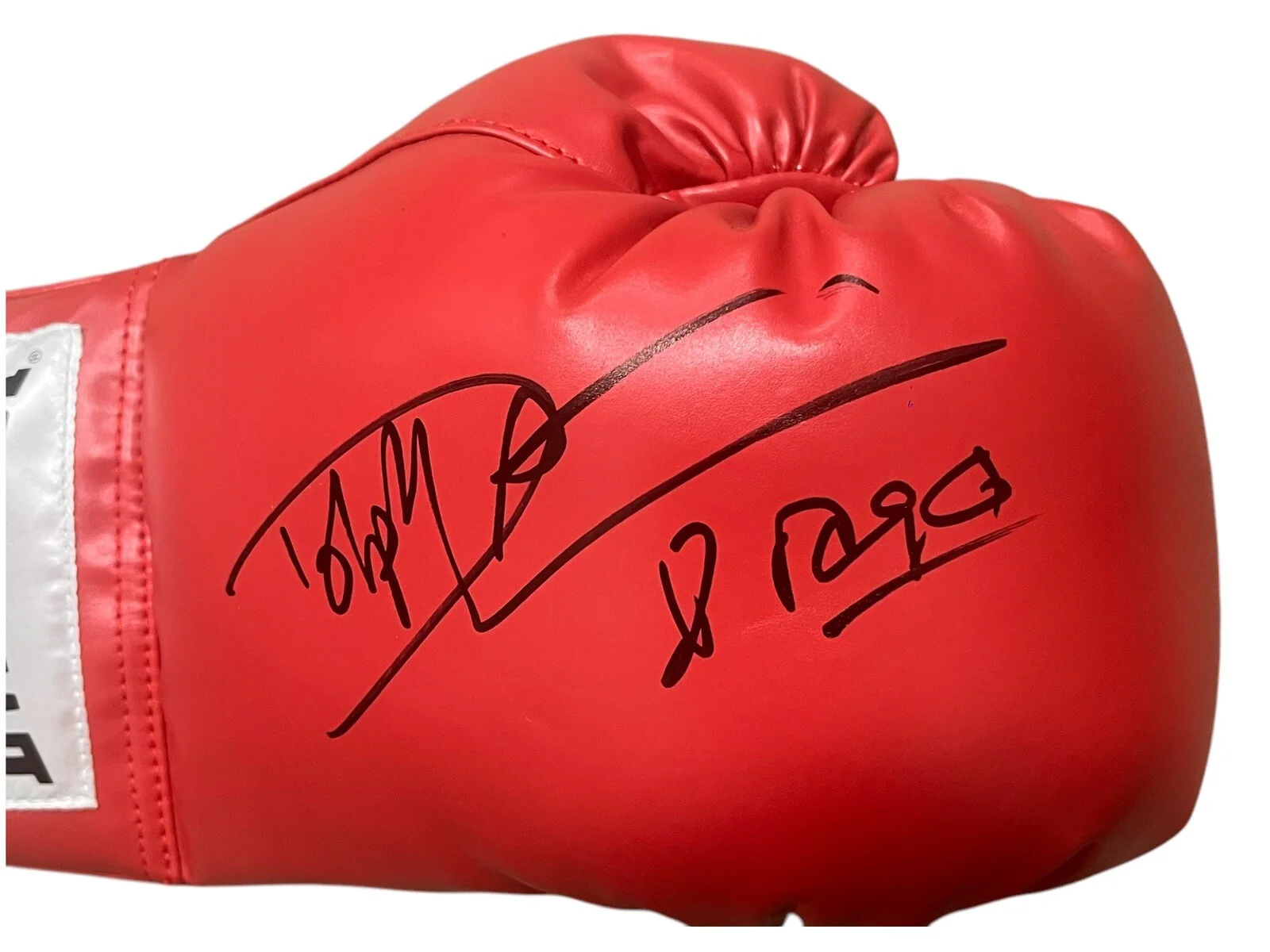 Dolph Lundgren — DOLPH LUNDGREN SIGNED EVERLAST BOXING RIGHT GLOVE DRAGO INSCRIPTION BECKETT COA, изображение 2