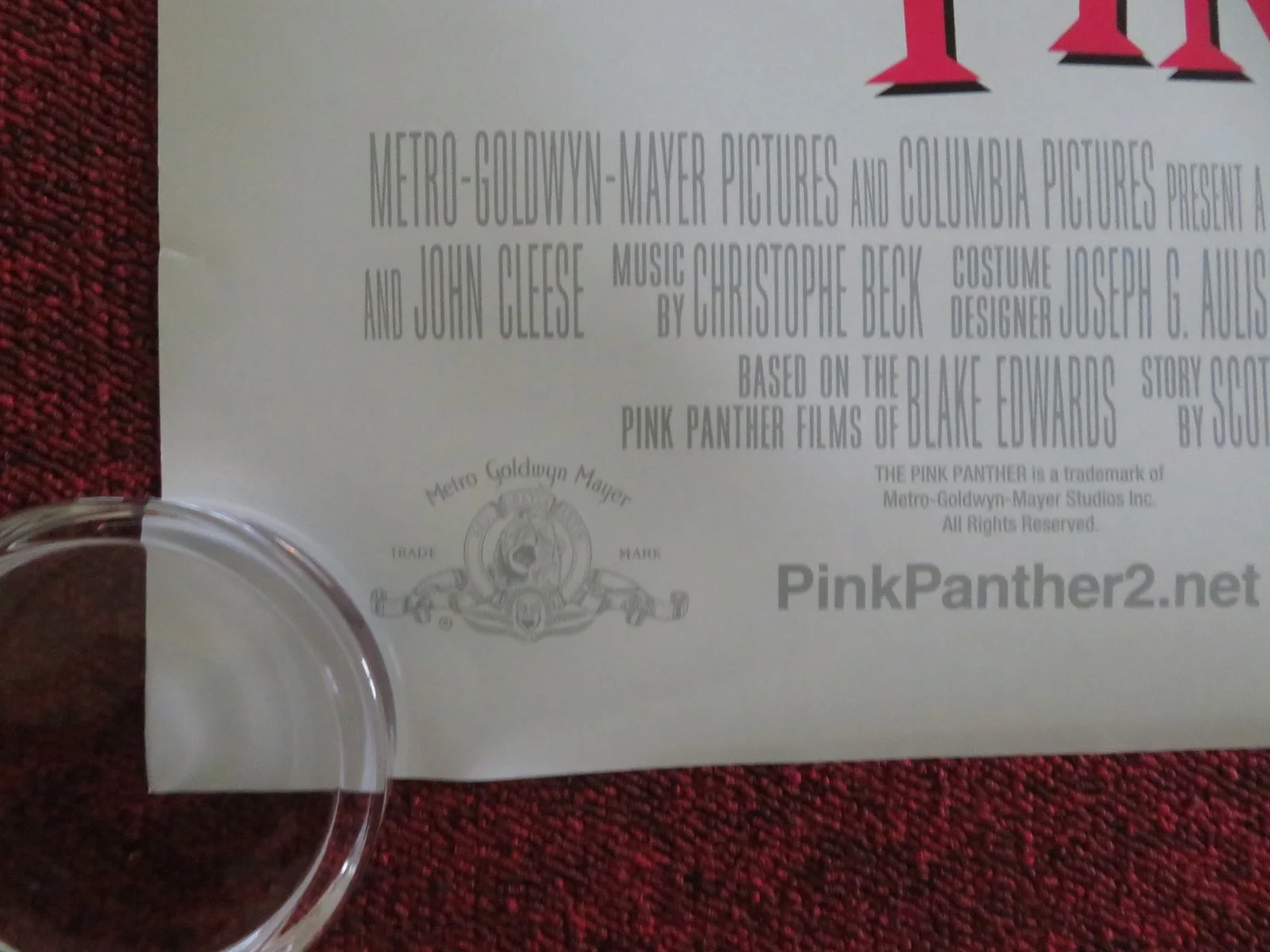 THE PINK PANTHER 2 - B US ONE SHEET ROLLED POSTER STEVE MARTIN JEAN RENO 2009, изображение 4