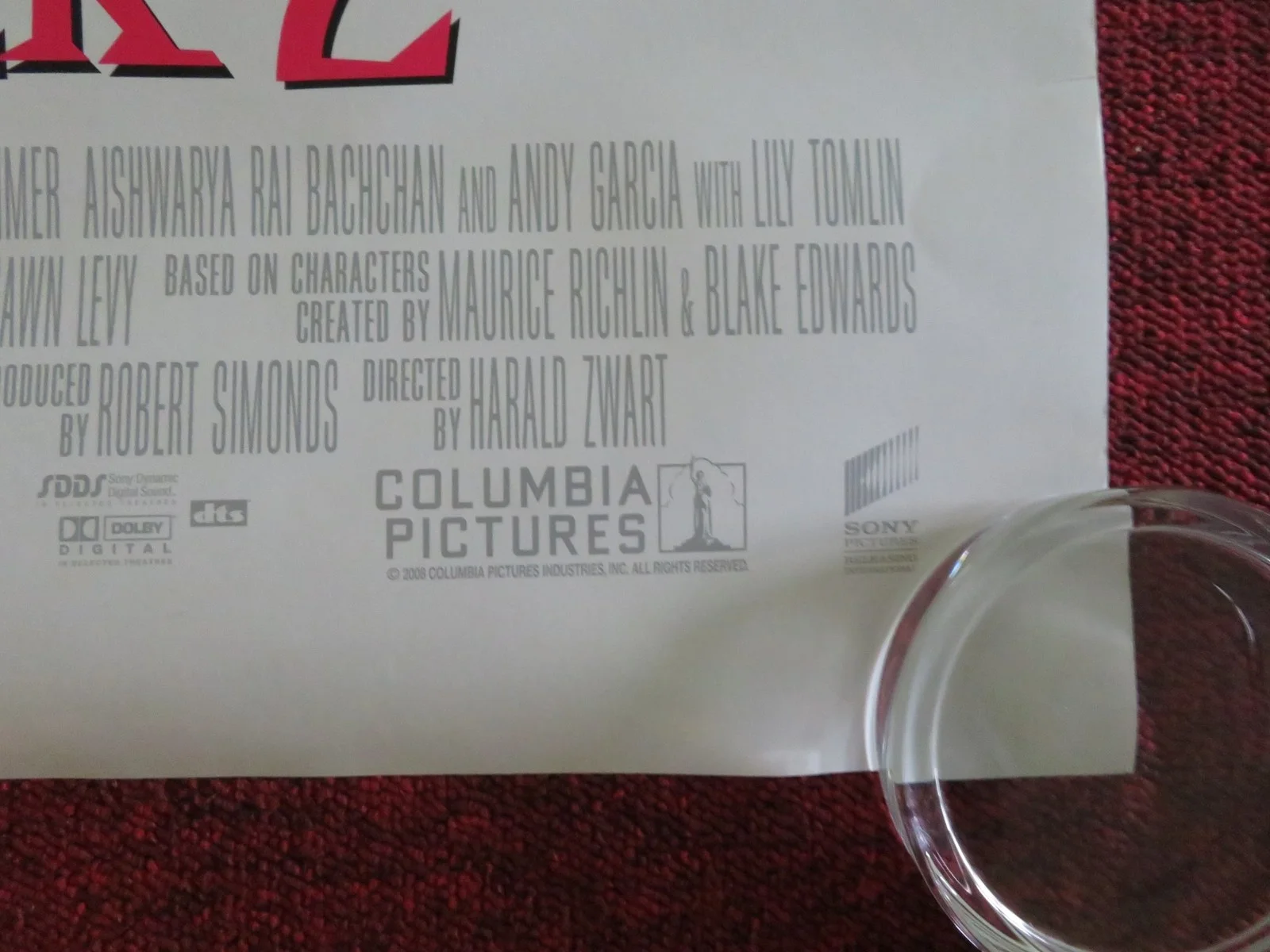 THE PINK PANTHER 2 - B US ONE SHEET ROLLED POSTER STEVE MARTIN JEAN RENO 2009, изображение 5