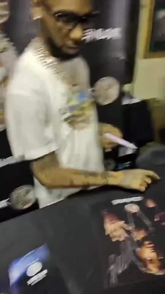 Key Glock Signed Autographed Vinyl LP “NBA 2K25 PRESENT: MUSIC TO BALL TO” JSA, image 2