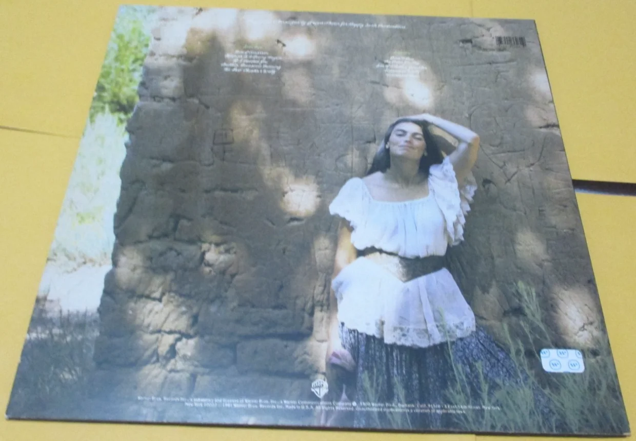EMMYLOU HARRIS AUTO SIGNED COUNTRY MUSIC LP RECORD COVER CIMARRON 1981 WARN BROS, image 3