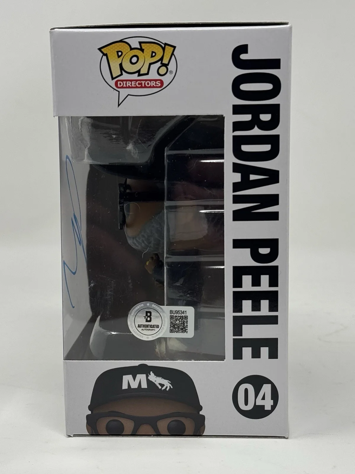 Jordan Peele — Jordan Peele Signed Funko Pop Directors 04 Autograph Get Out Nope Horror Beckett, изображение 3