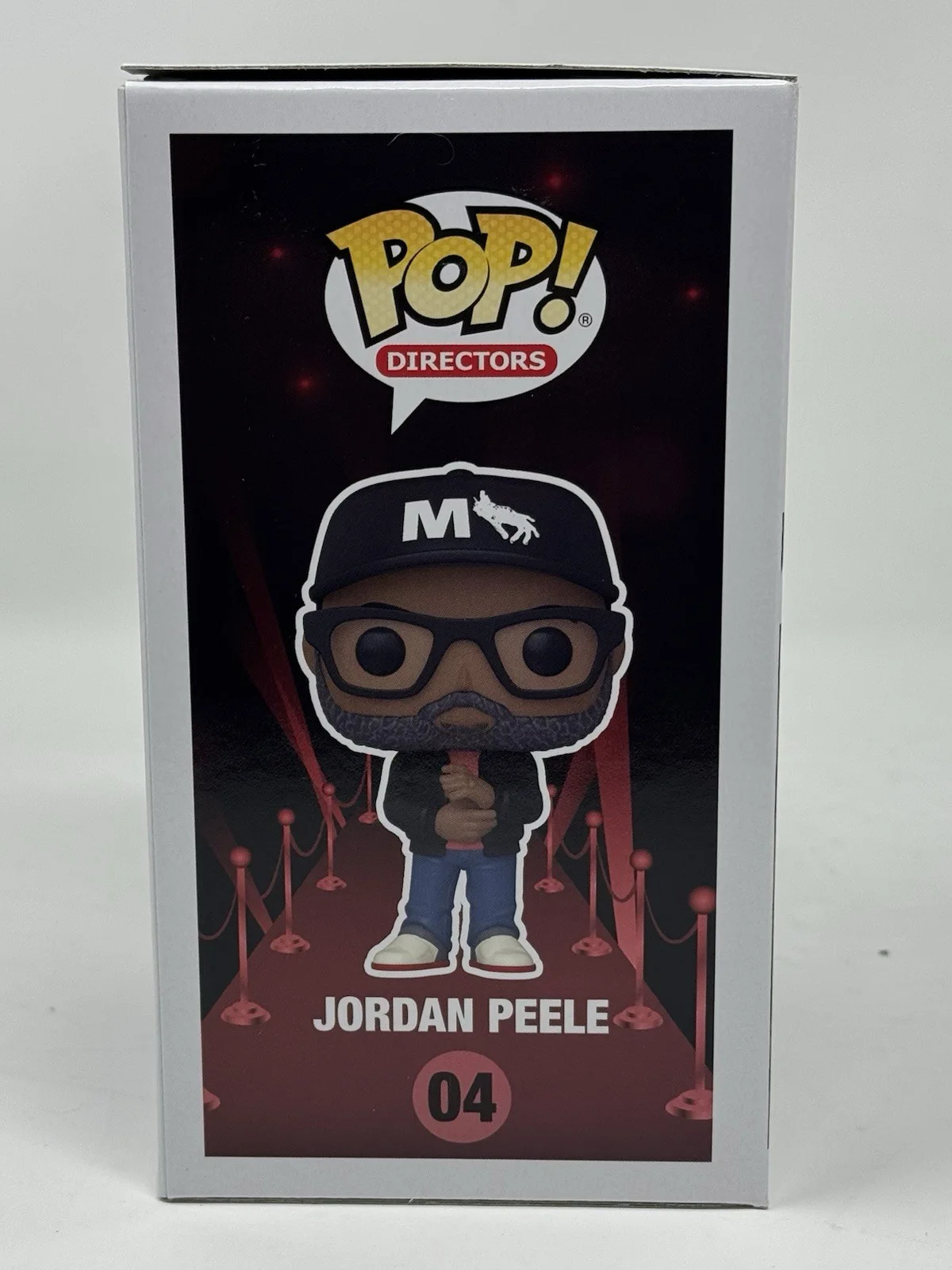 Jordan Peele — Jordan Peele Signed Autograph Funko Pop Director #04 Get Out Nope Us Beckett COA, image 5