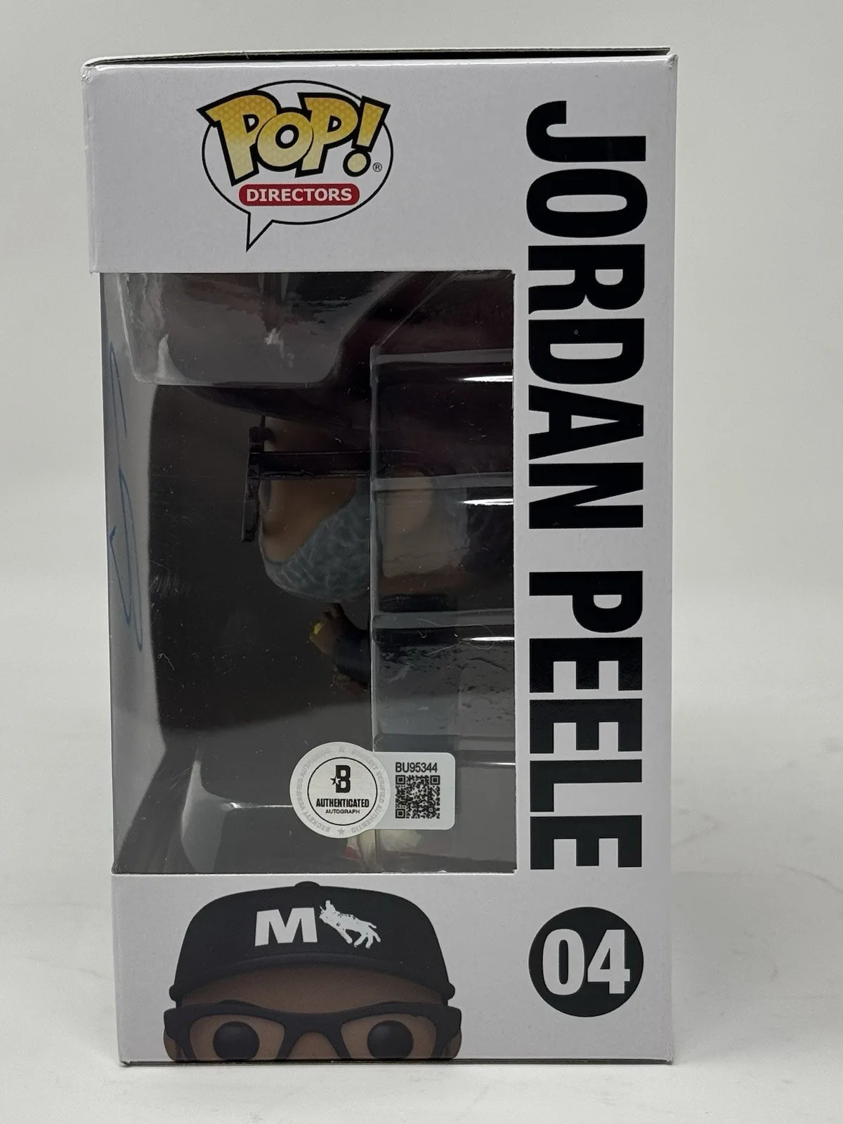 Jordan Peele — Jordan Peele Signed Autograph Funko Pop Director #04 Get Out Nope Us Beckett COA, image 3