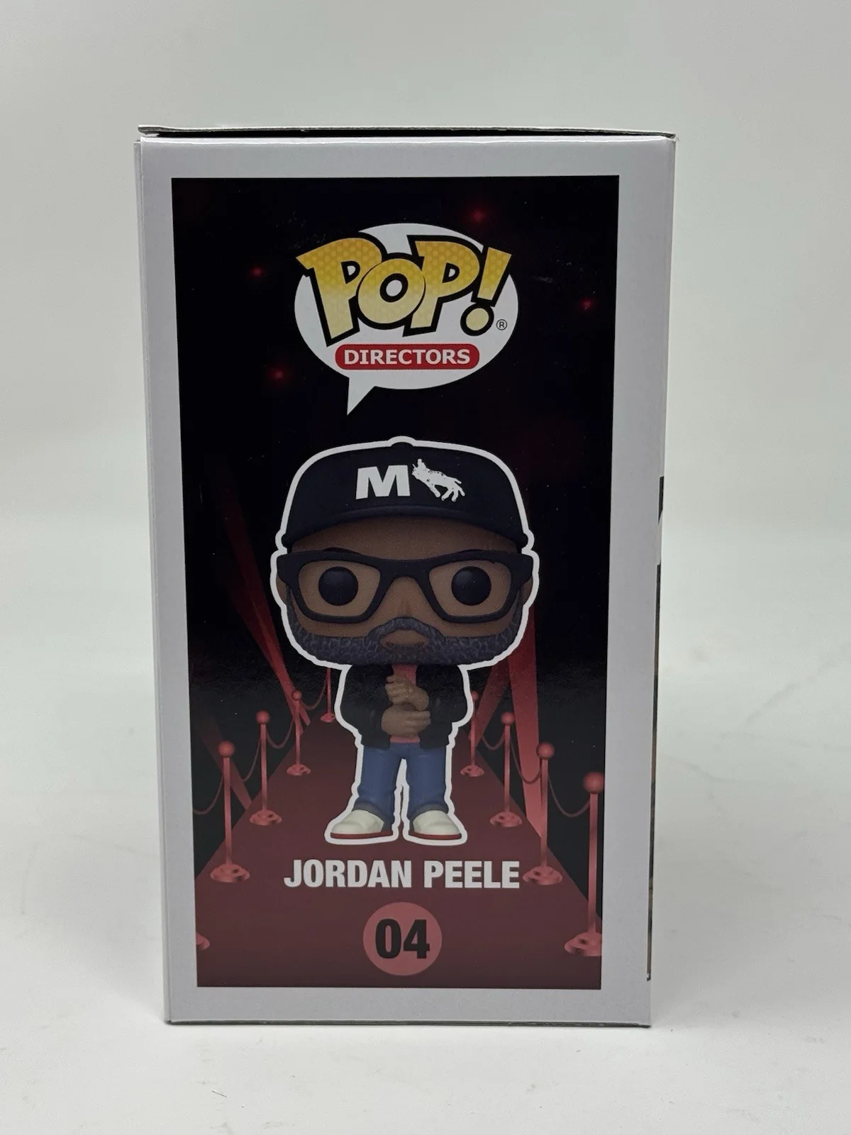 Jordan Peele — Jordan Peele Signed Autograph Funko Pop Director #04 Get Out Nope Us Beckett COA, image 5