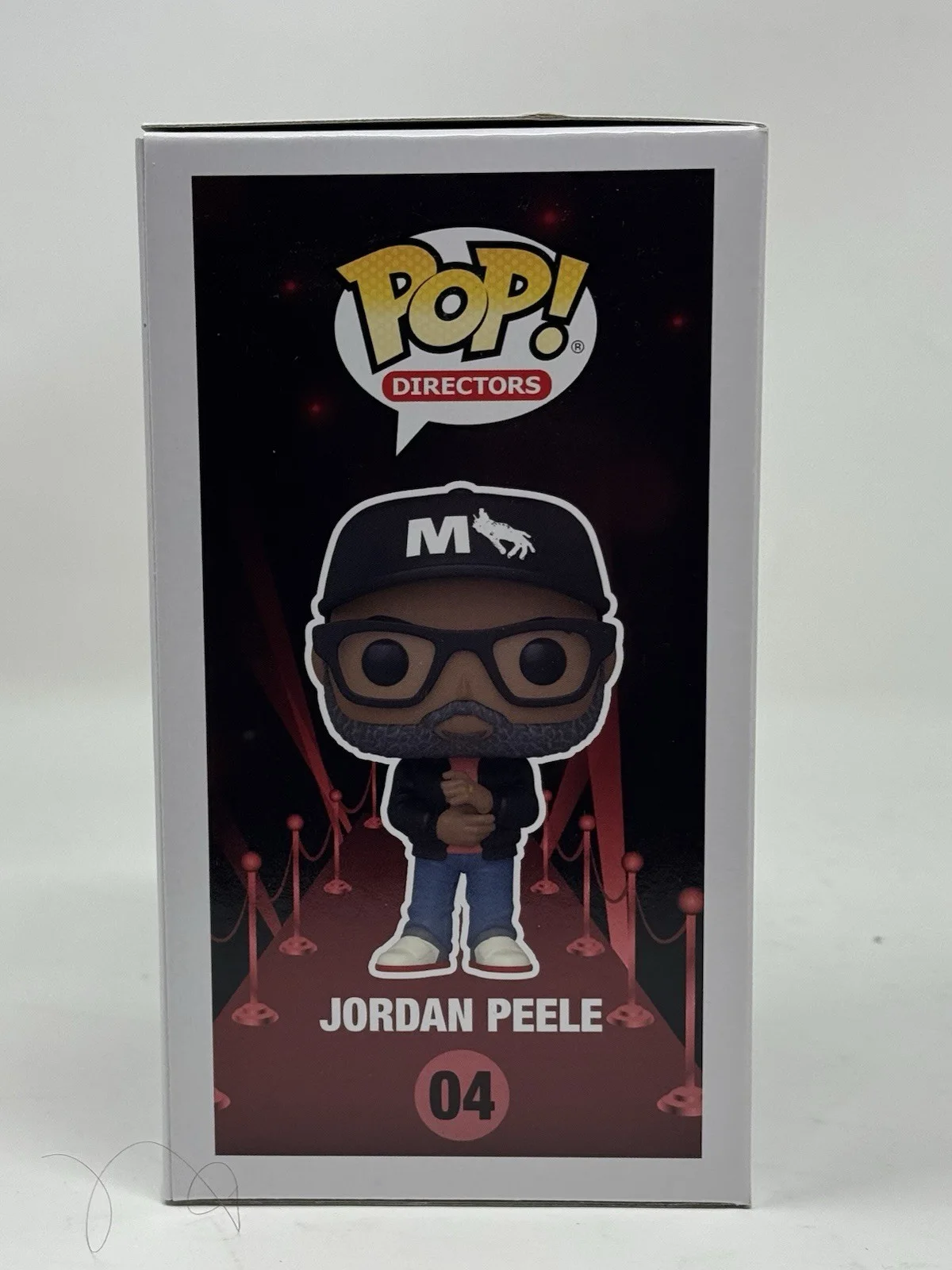 Jordan Peele — Jordan Peele Signed Funko Pop Directors 04 Autograph Get Out Nope Horror Beckett, image 5