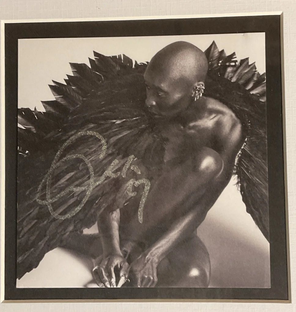 Cynthia Erivo Signed Art Card I Forgive You CD Framed Official Store Sold Out, изображение 3