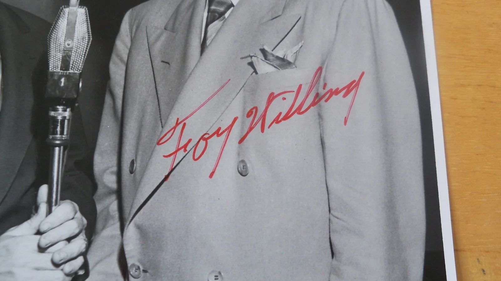 Foy Willing signed autographed photo western singer Jimmy Wakely, изображение 2