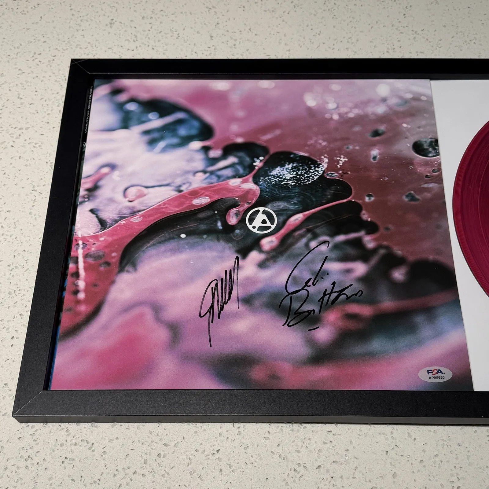EMILY ARMSTRONG +1 SIGNED LINKIN PARK FROM ZERO VINYL ALBUM AUTOGRAPH PSA COA, изображение 2