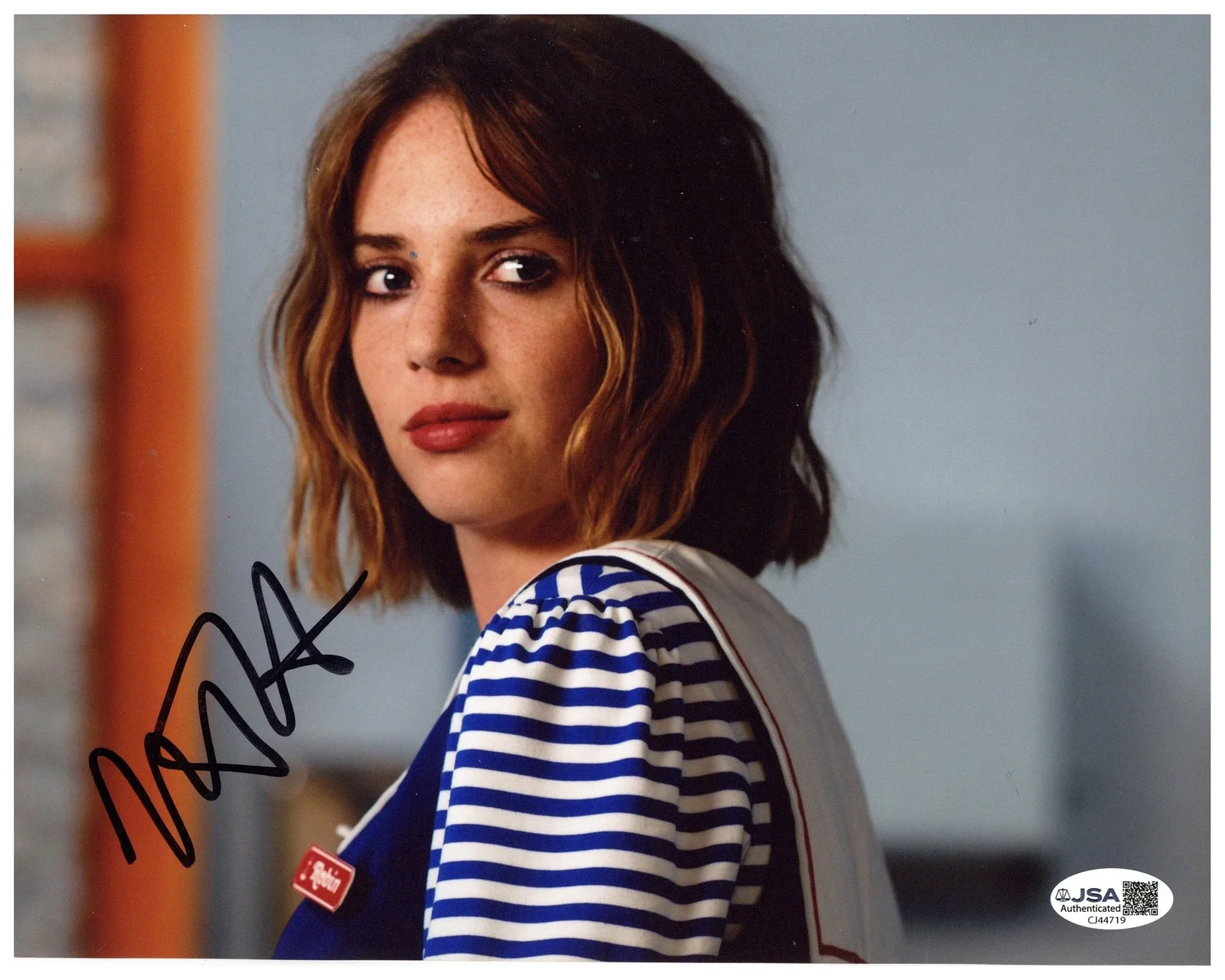 Maya Hawke Signed 8x10 Photo Stranger Things Autographed JSA COA, image 2