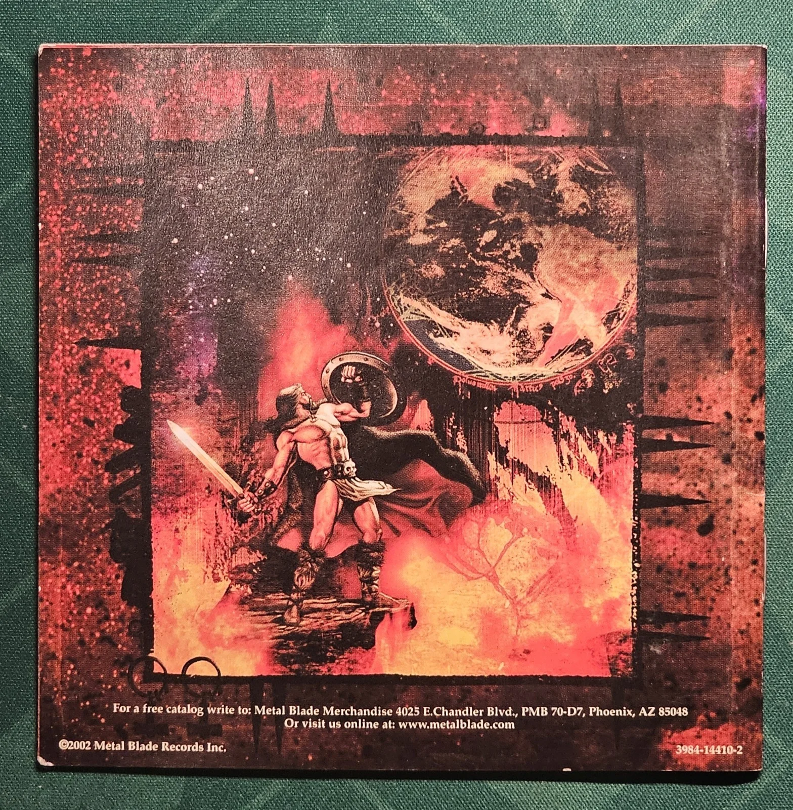 Amon Amarth Vs The World Signed Cd Album Cover, image 2