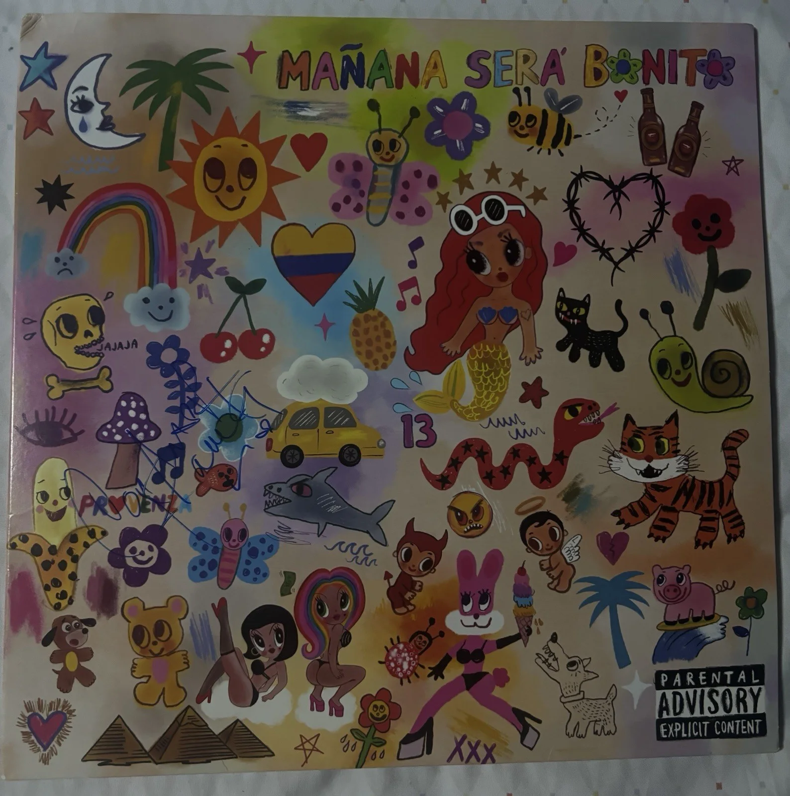 Karol G- Mañana Será Bonito Vinyl Signed By Karol G| Authographed, image 4