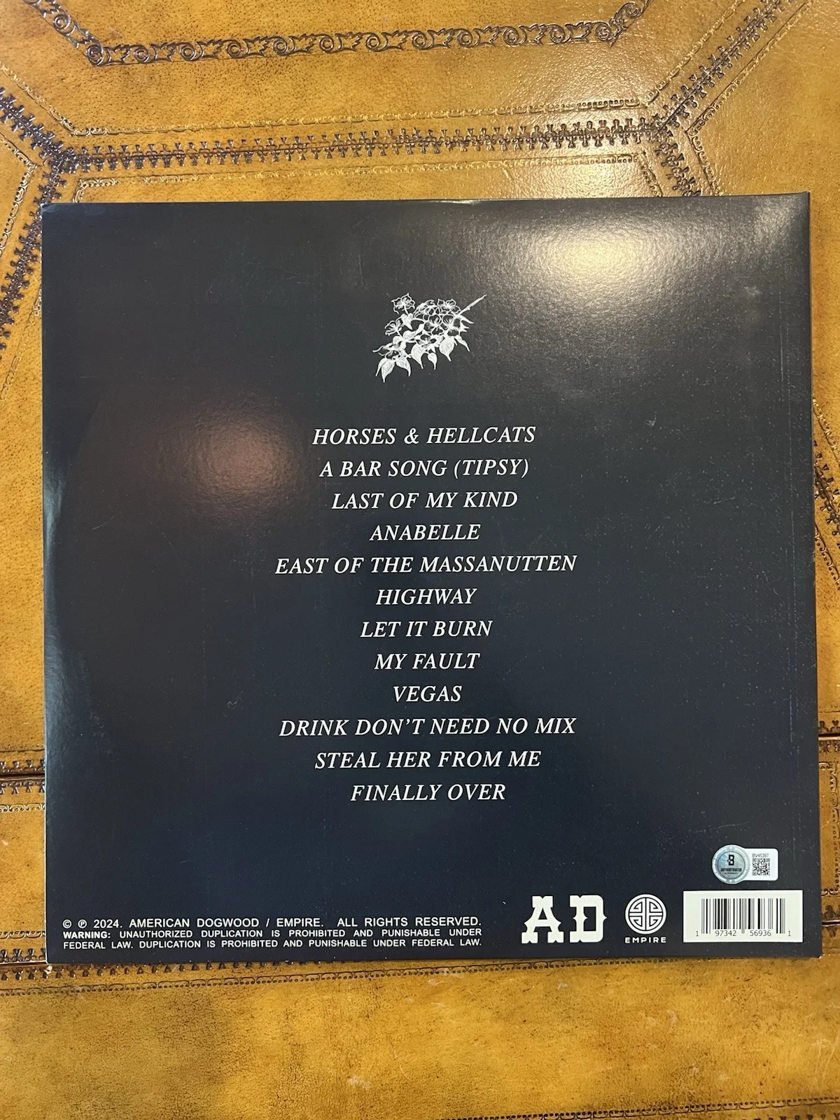 SHABOOZEY SIGNED WHERE I’VE BEEN, ISNT WHERE IM GOING VINYL BAS COA, image 2