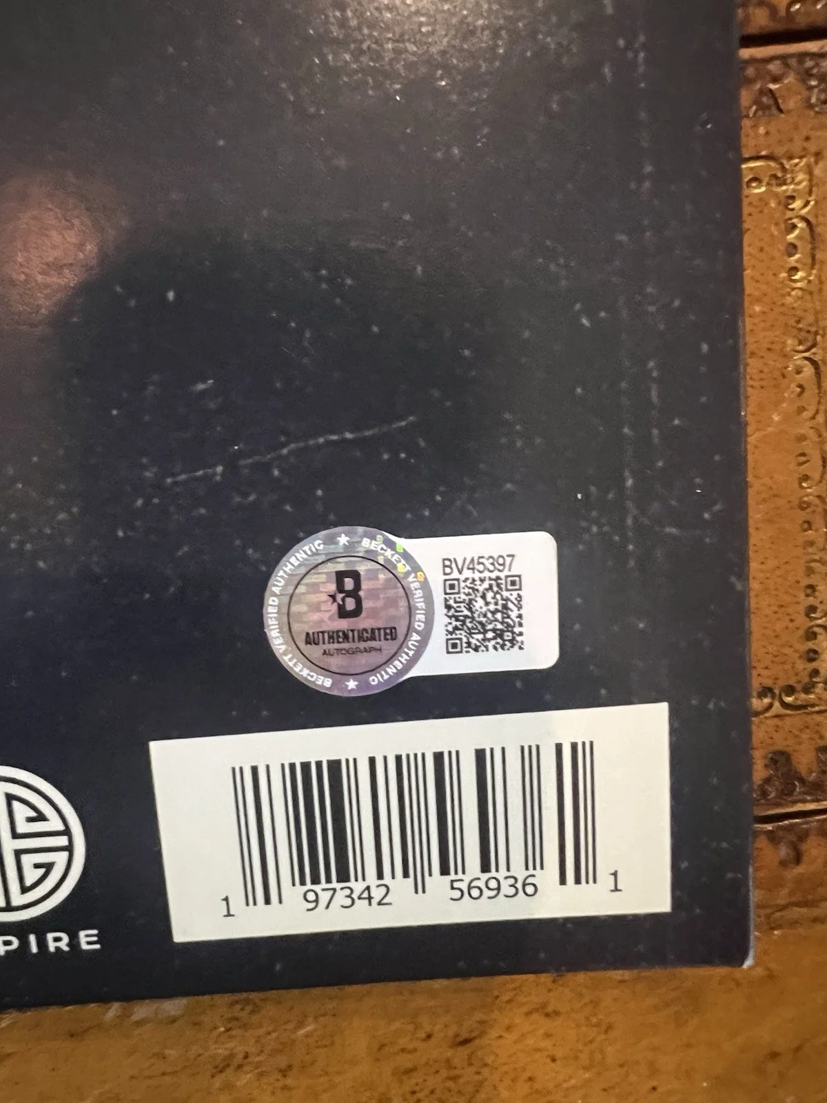 SHABOOZEY SIGNED WHERE I’VE BEEN, ISNT WHERE IM GOING VINYL BAS COA, image 3